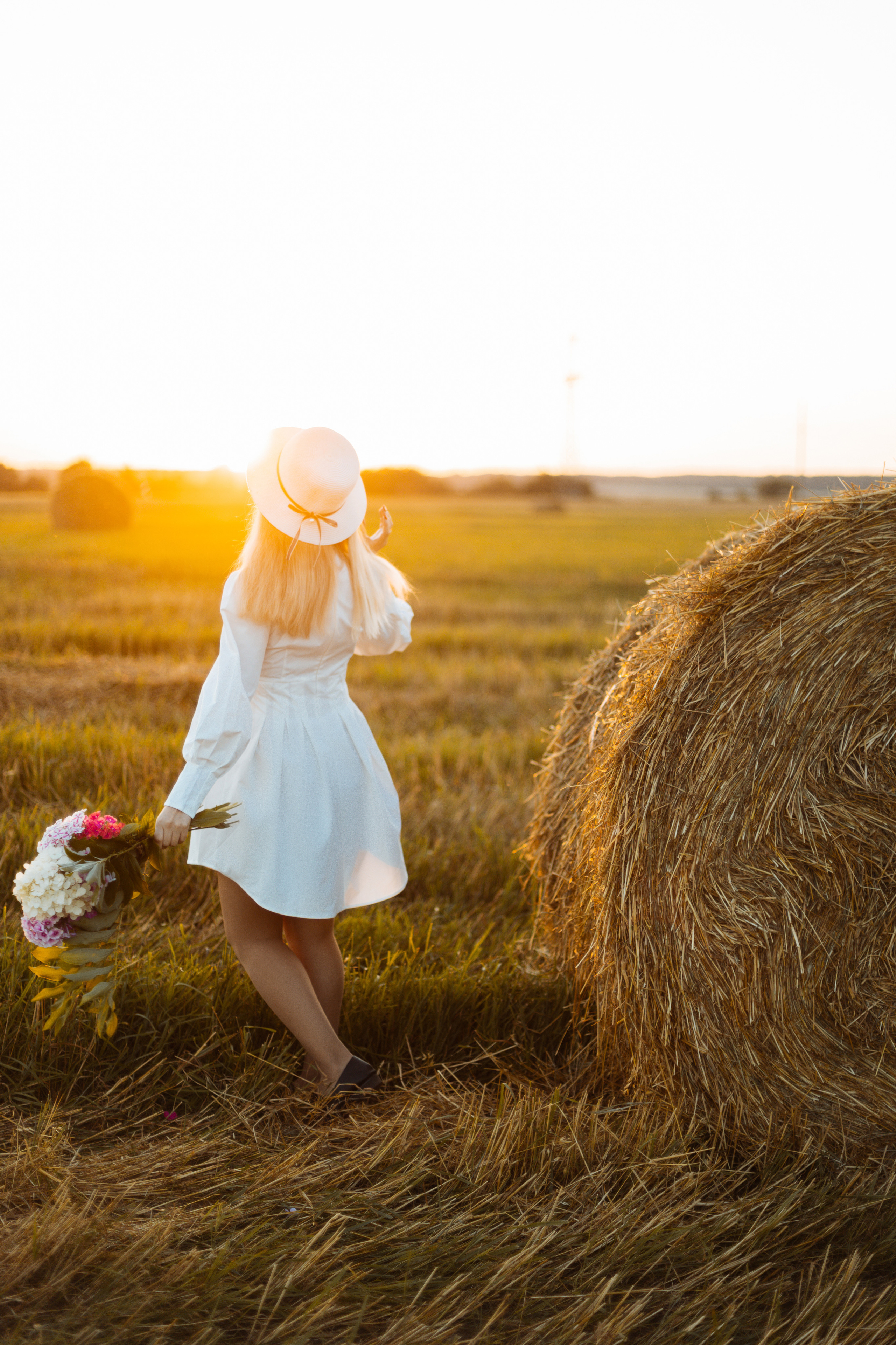 Закат в поле. Фотограф Александра Просекова
