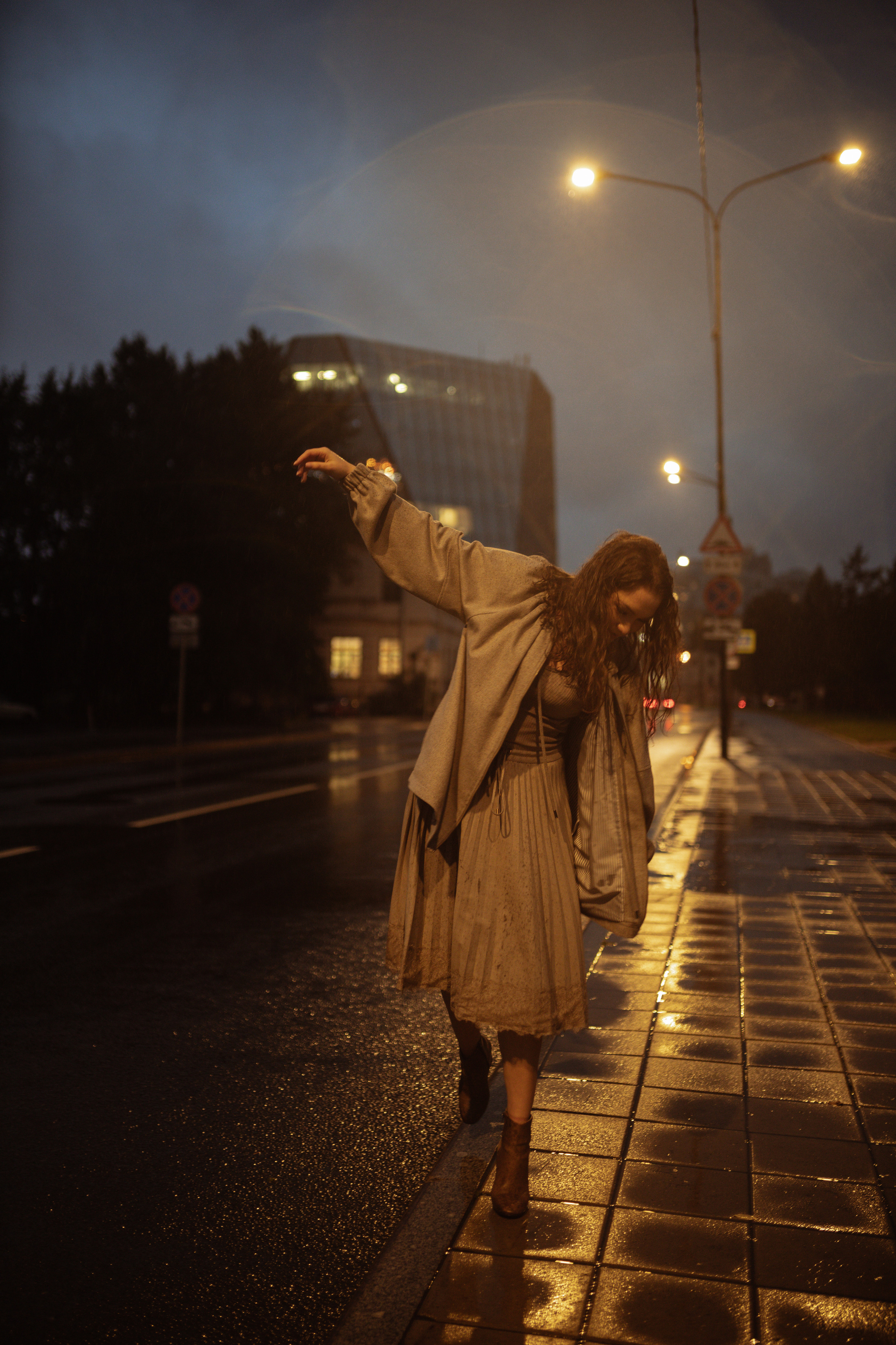 Одним дождливым вечером. Фотограф Александра Просекова