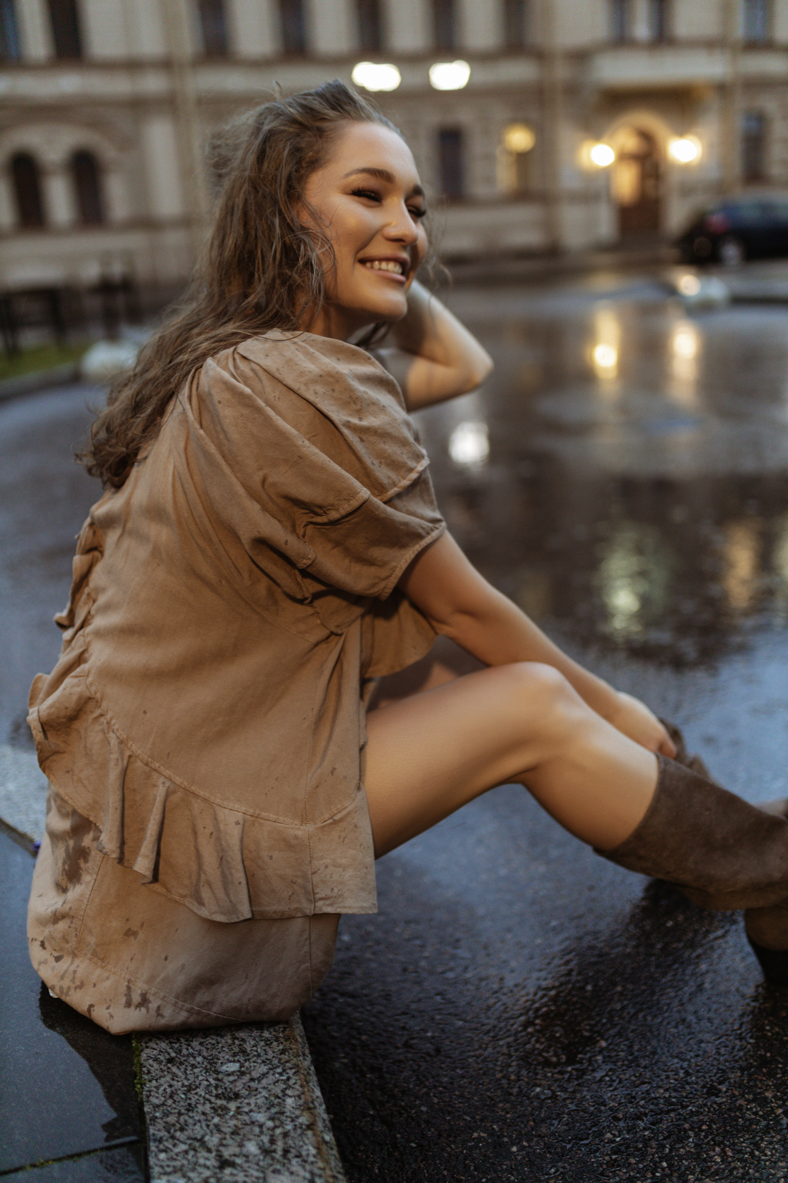 Одним дождливым вечером. Фотограф Александра Просекова