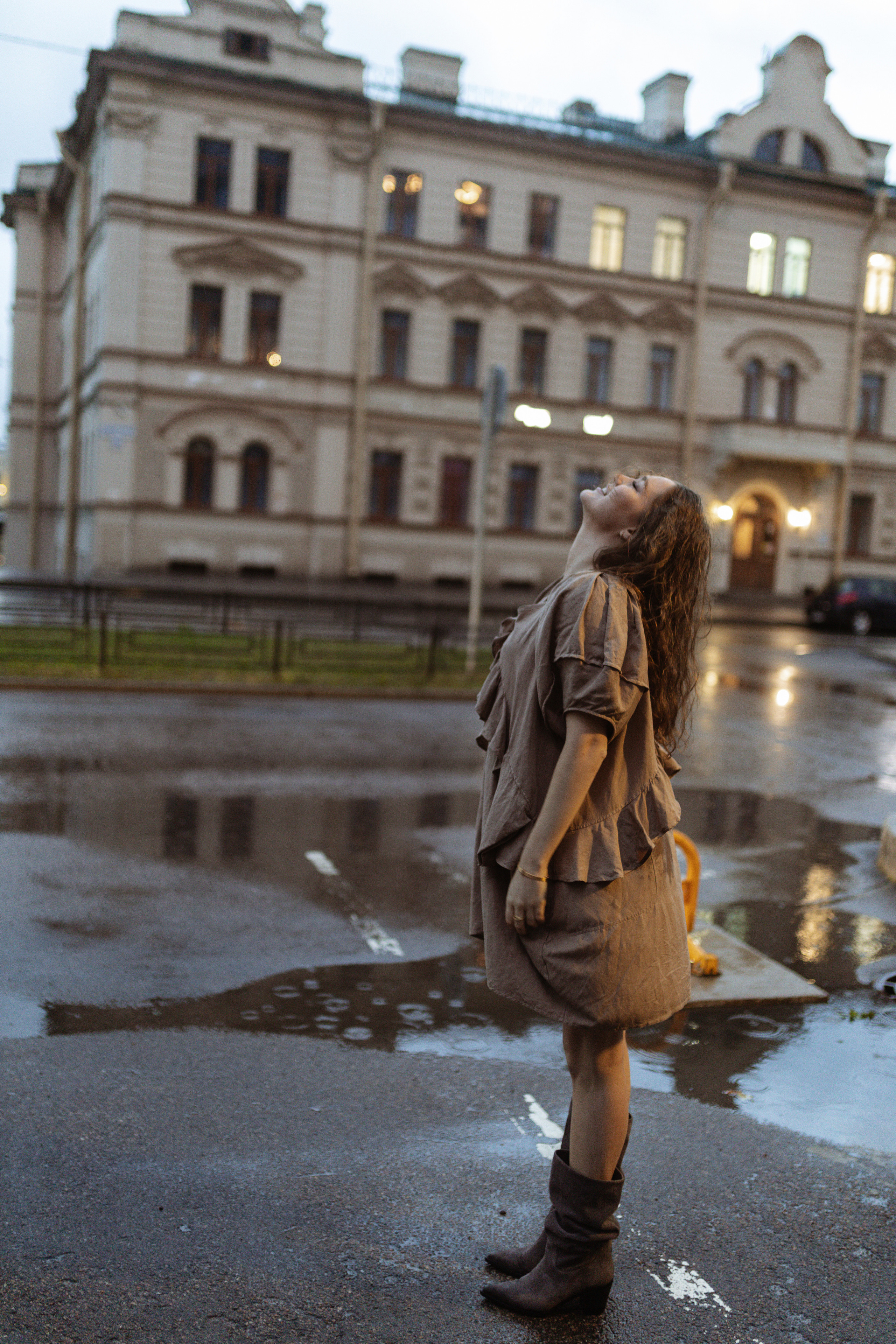 Одним дождливым вечером. Фотограф Александра Просекова