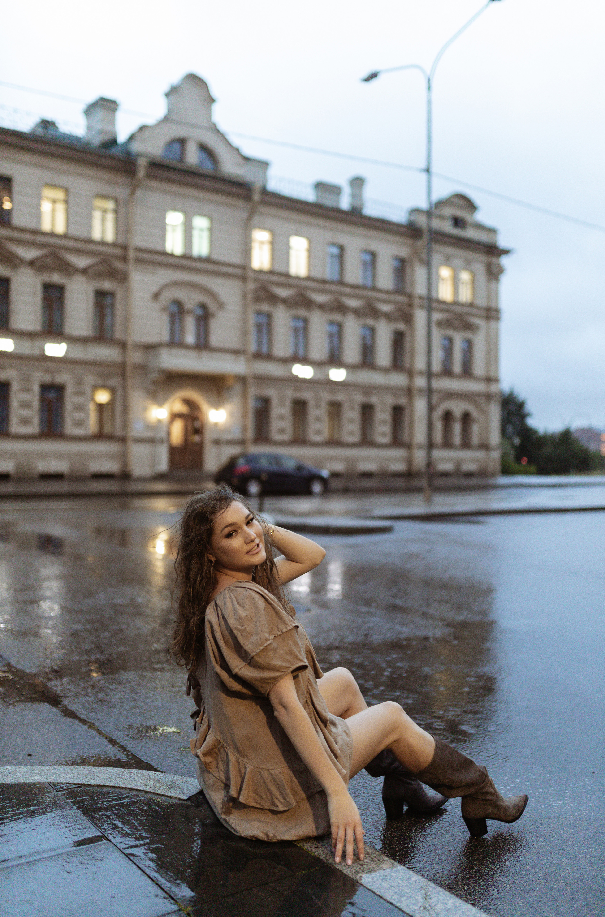 Одним дождливым вечером. Фотограф Александра Просекова