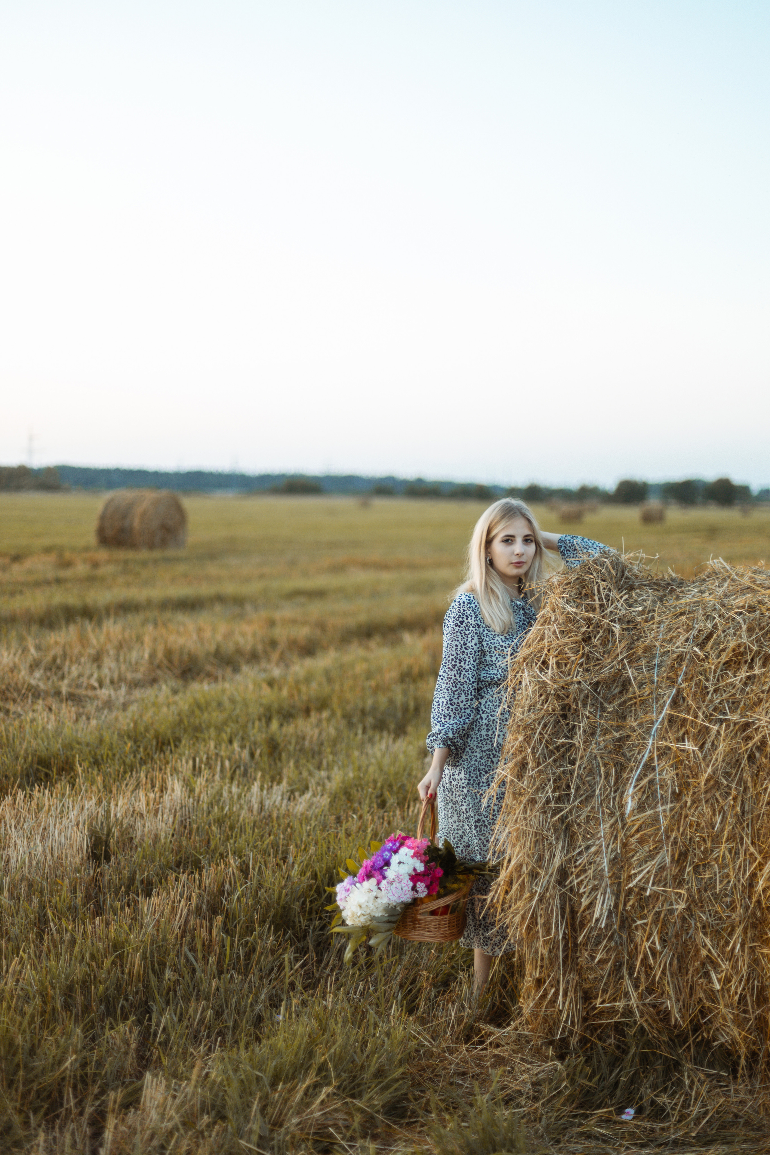 Закат в поле. Фотограф Александра Просекова