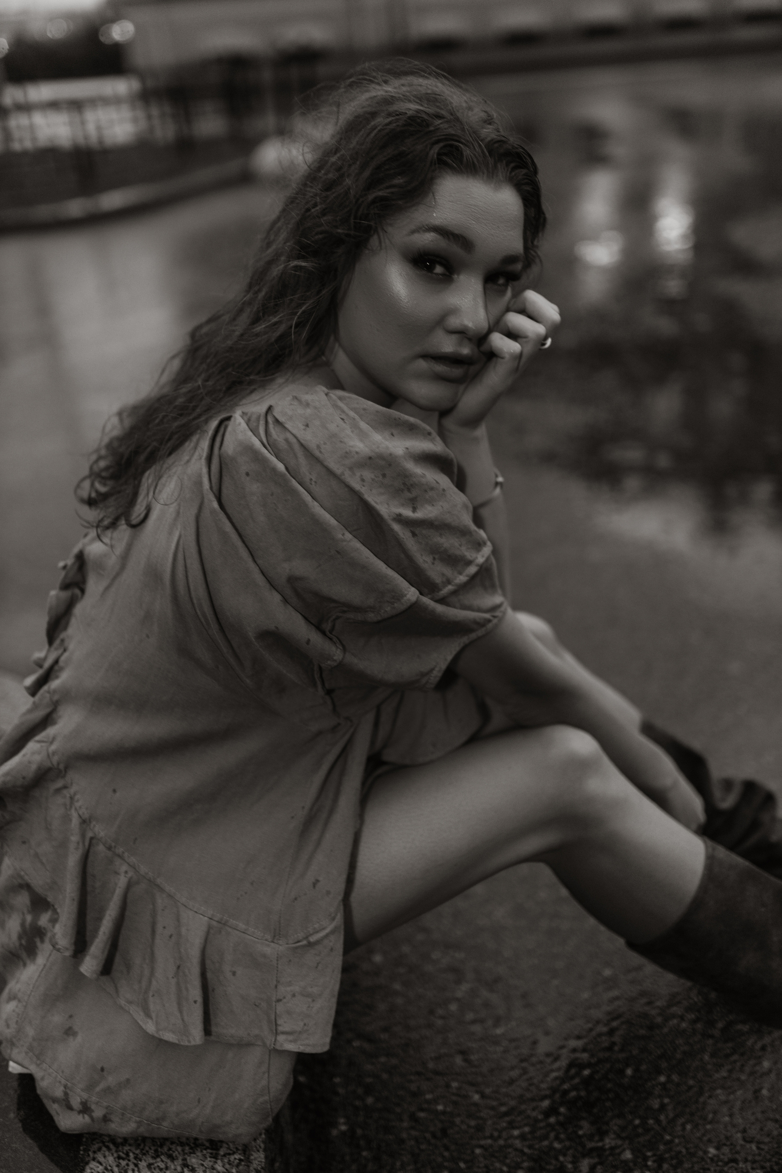 Одним дождливым вечером. Фотограф Александра Просекова