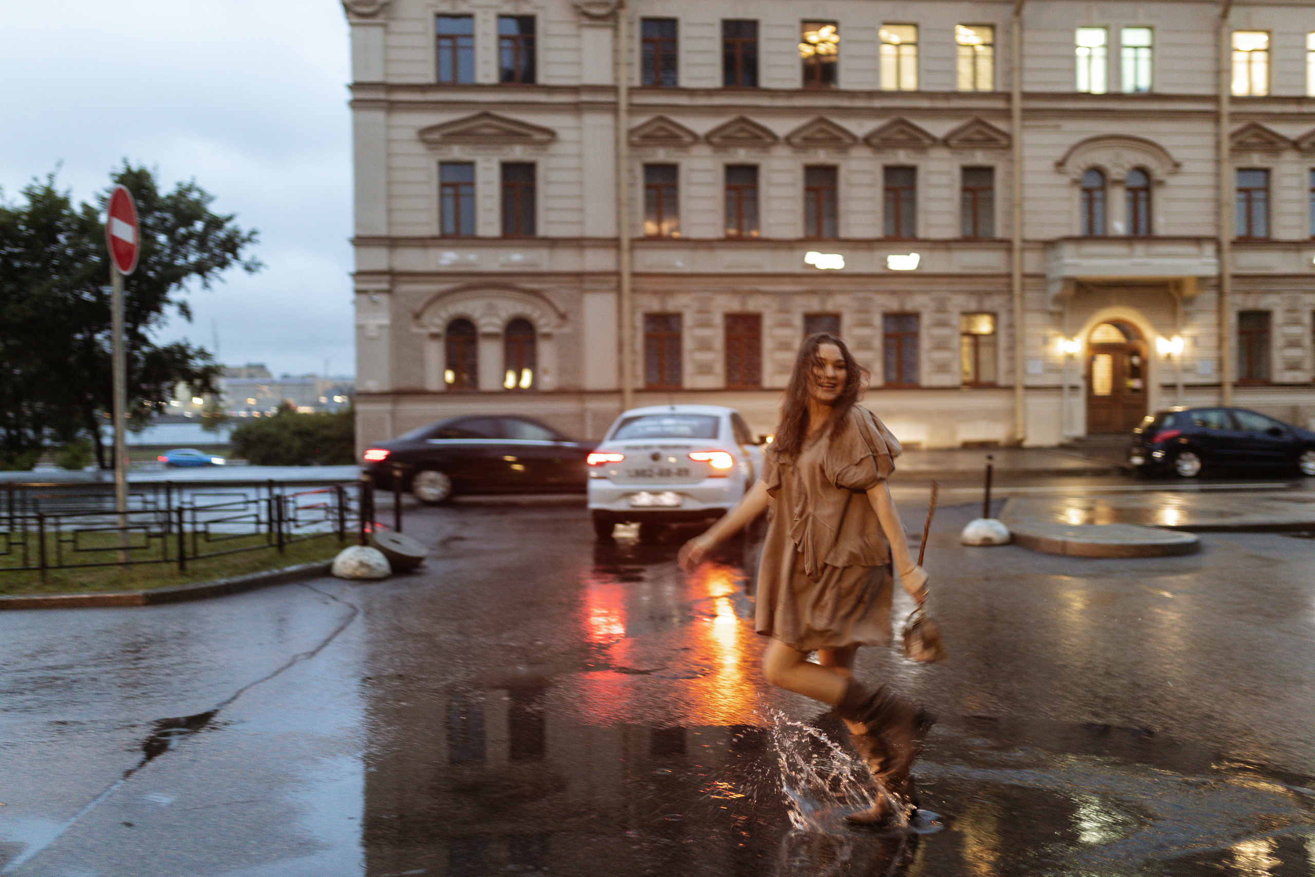 Одним дождливым вечером. Фотограф Александра Просекова