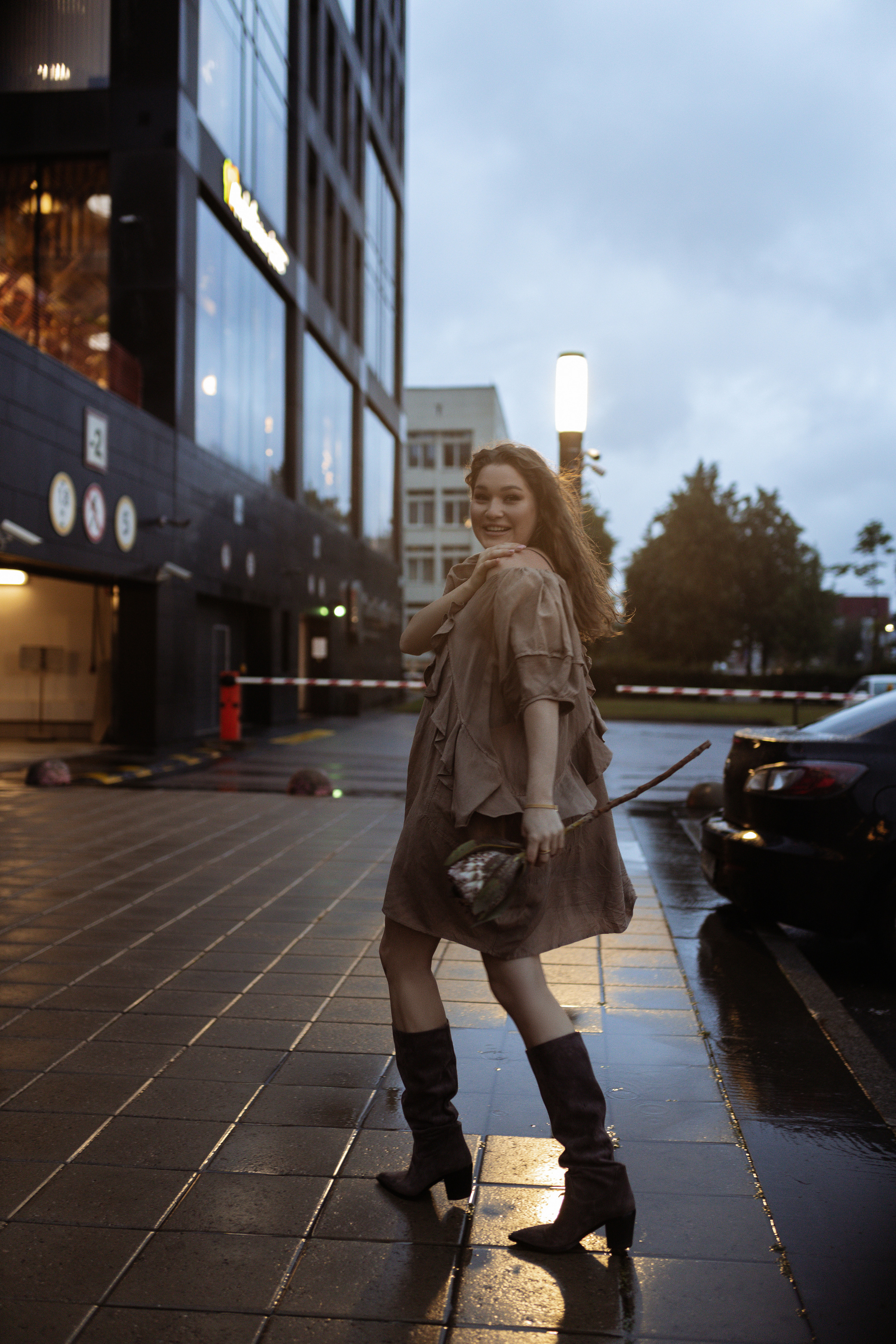 Одним дождливым вечером. Фотограф Александра Просекова