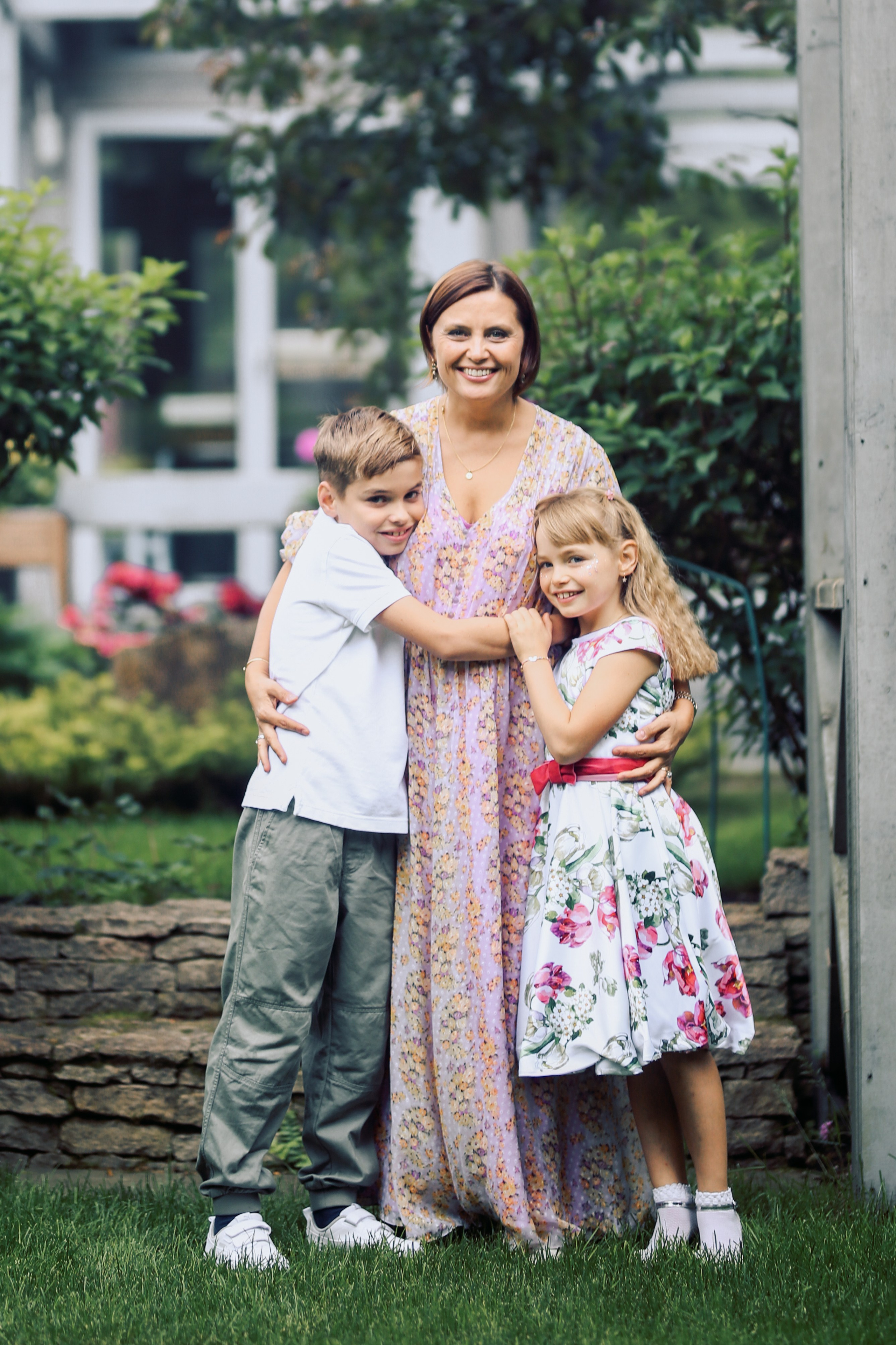 Юлия с семьей. Фотограф Анастасия Залевская