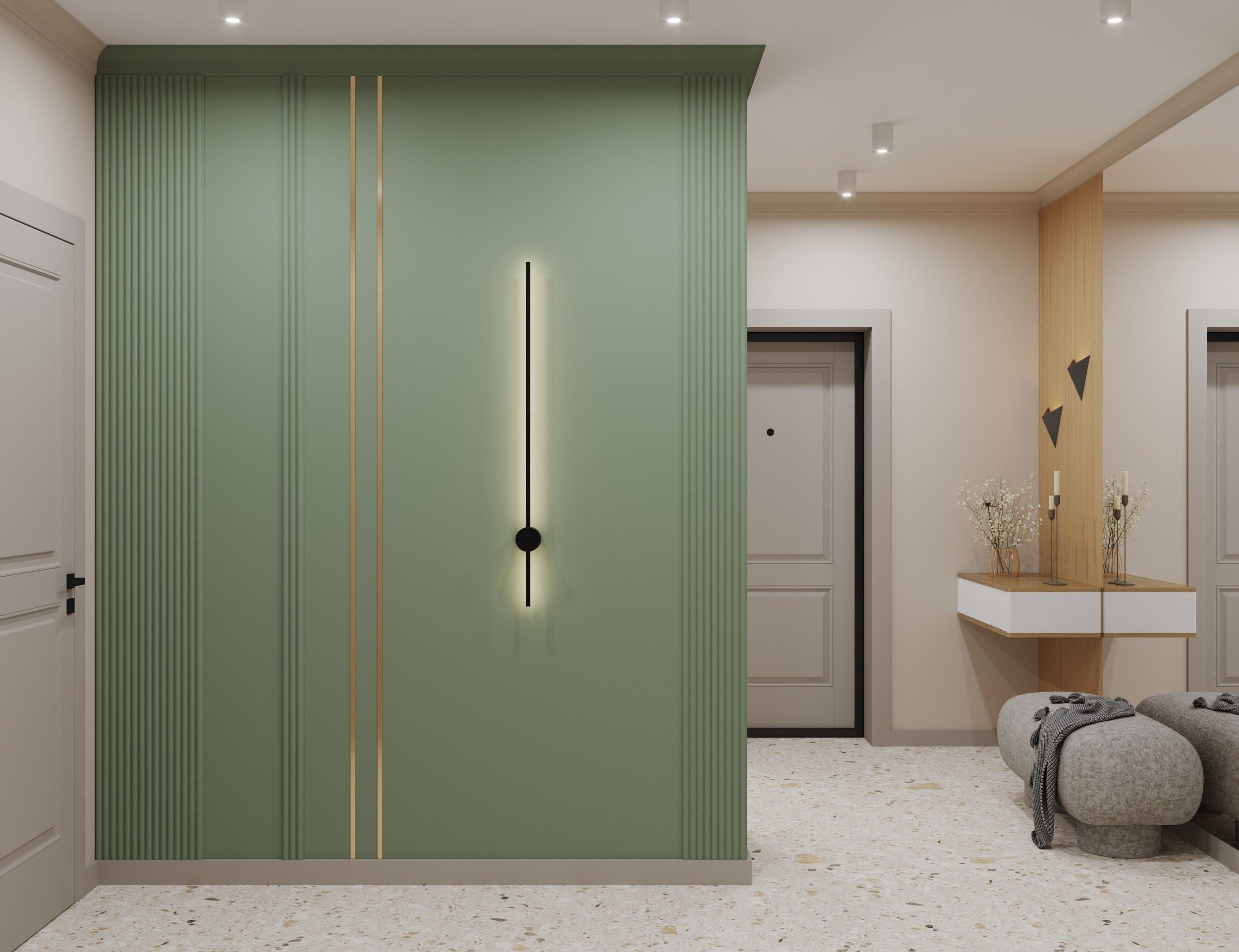 Частный дом в п. «Пески». Дизайнер интерьера в Санкт-Петербурге Ольга Рытаровская