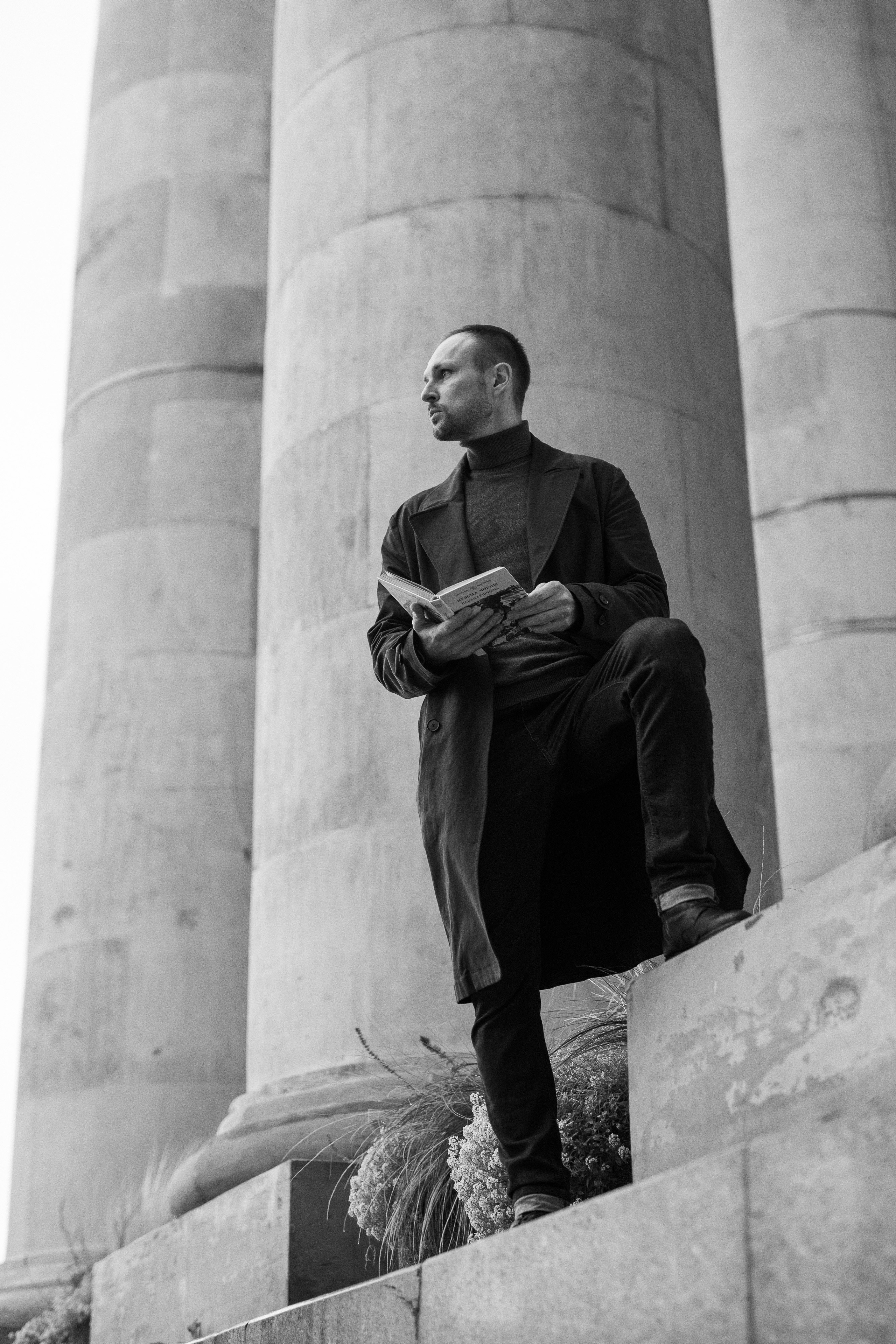 Gary, bw session. Portrait photographer in Minsk Slava Potalakh