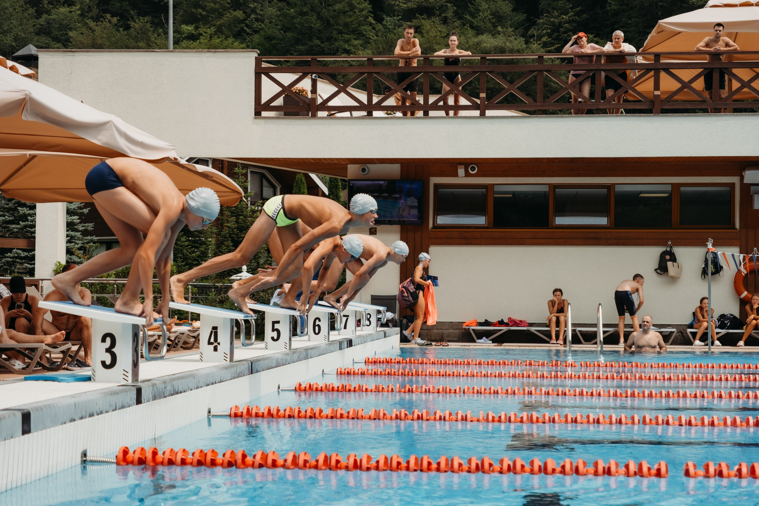 Всероссийский фестиваль «День пловца» в Гранд отель поляна. Репортажный фотограф в Сочи Екатерина Вежливцева