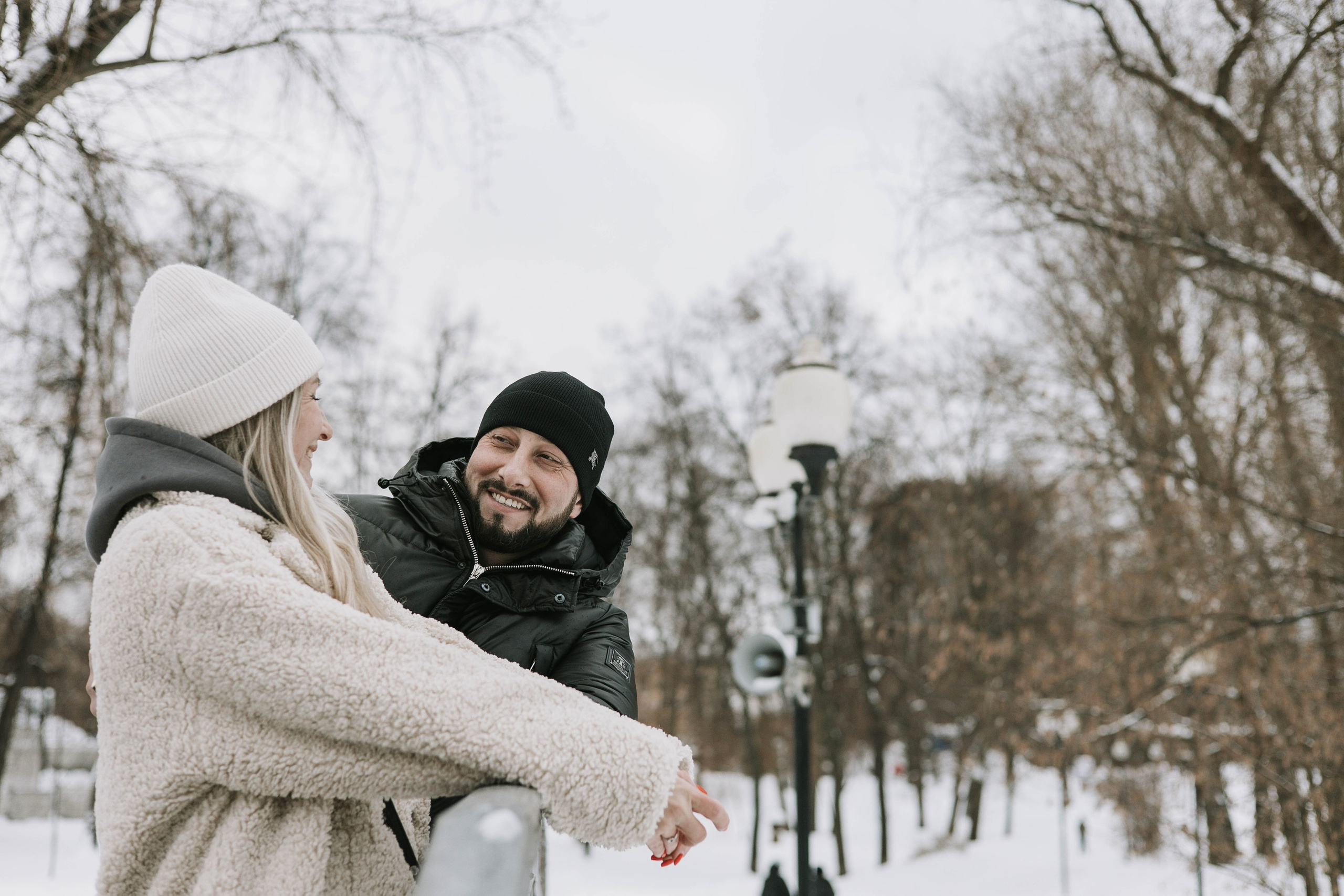 Зимняя сказка. Свадебный фотограф в Москве