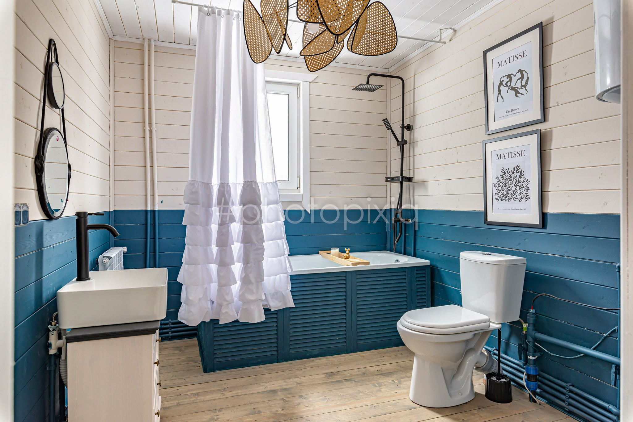 Съёмка дачного дома в КП Ольшаны для продажи. Интерьерная съёмка и виртуальные туры — Интерьерный фотограф Кузнецов Сергей (photopixiq)