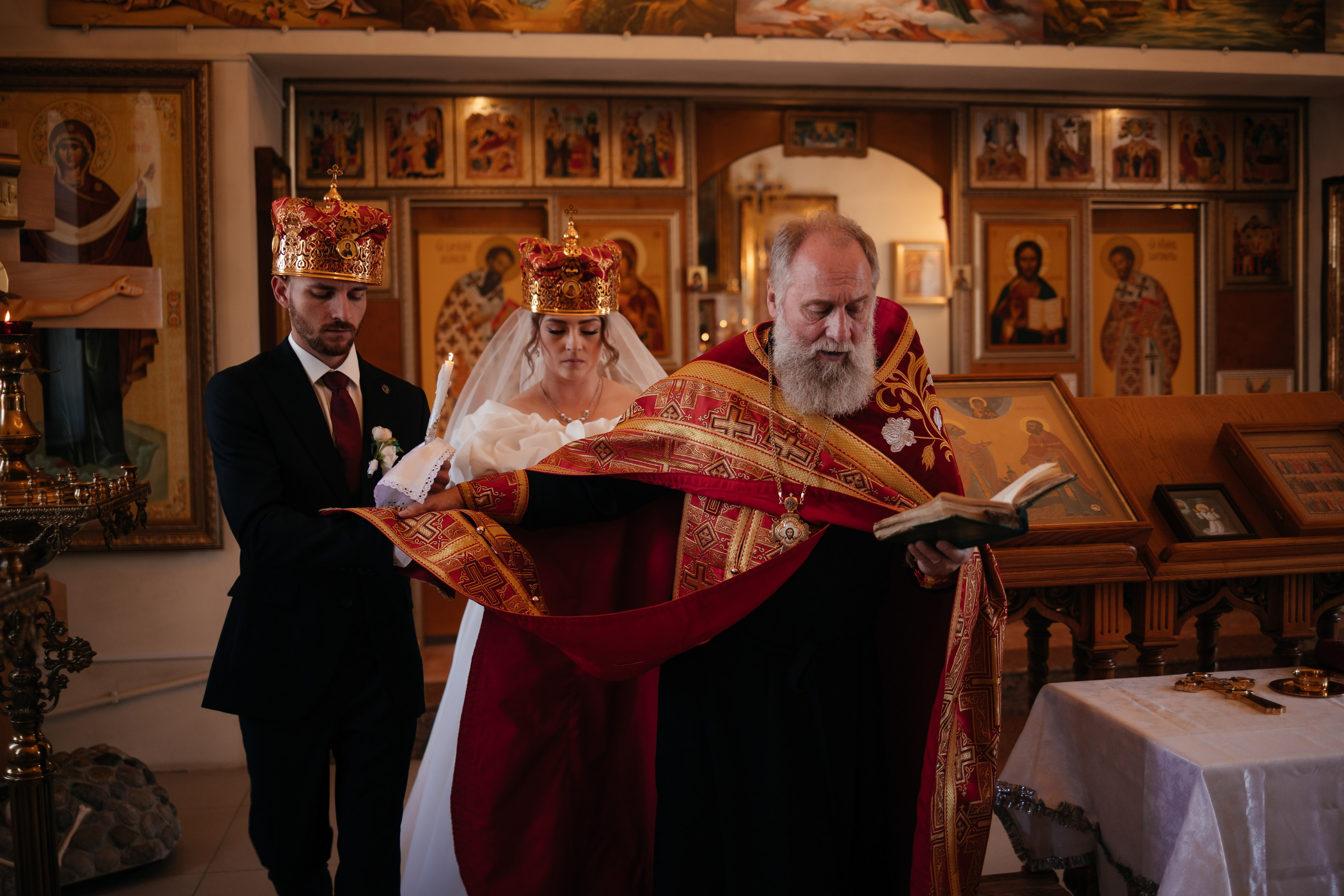 Венчание Аркадий Парасковья. Фотограф Крохин Олег