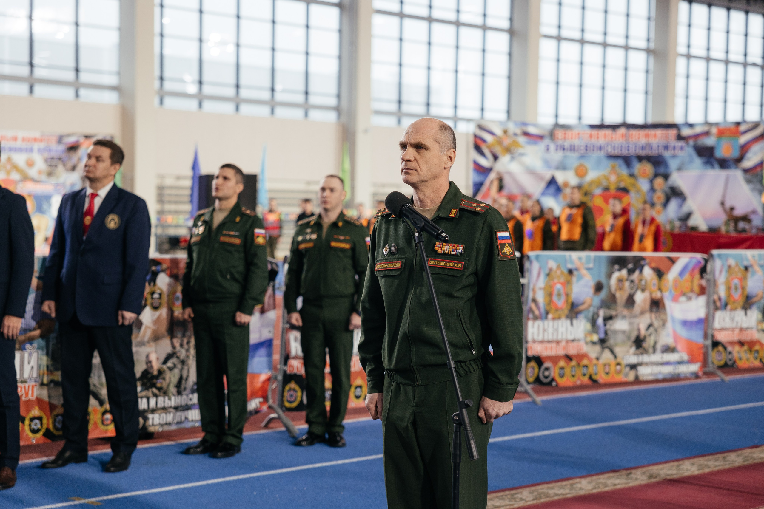 Манеж соревнования. Фотограф Крохин Олег