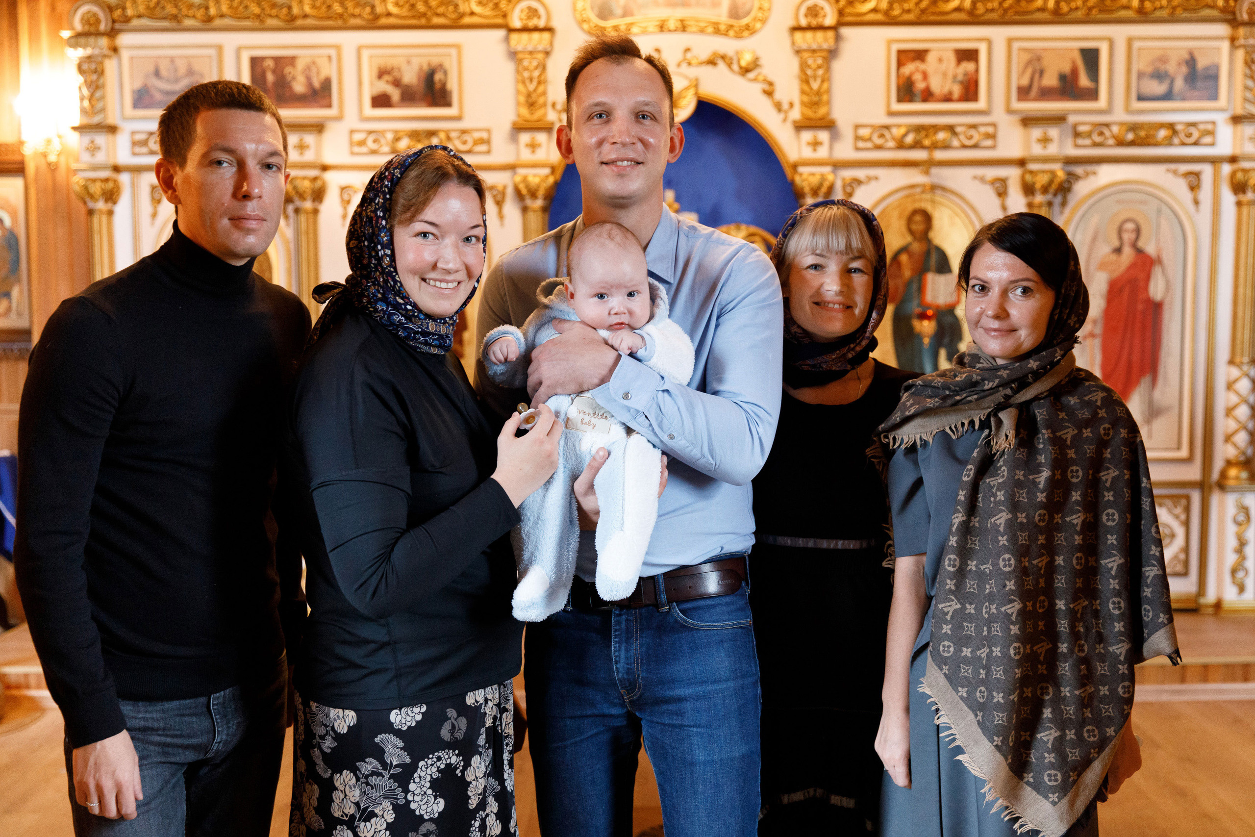 Крещение Льва. Свадебный, семейный и школьный фотограф в Сызрани Максим Баталов