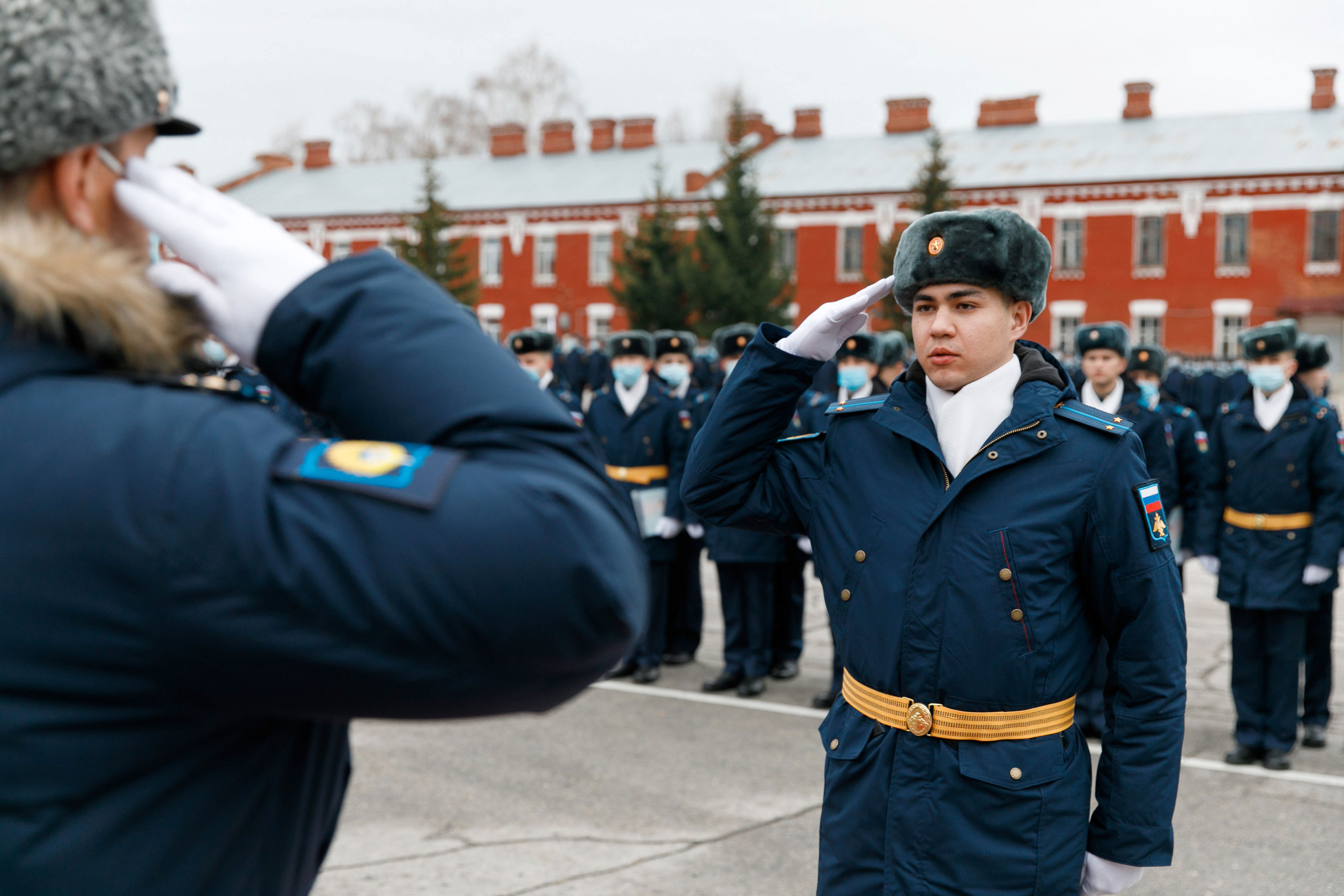 СВВАУЛ Вручение дипломов. Свадебный, семейный и школьный фотограф в Сызрани Максим Баталов