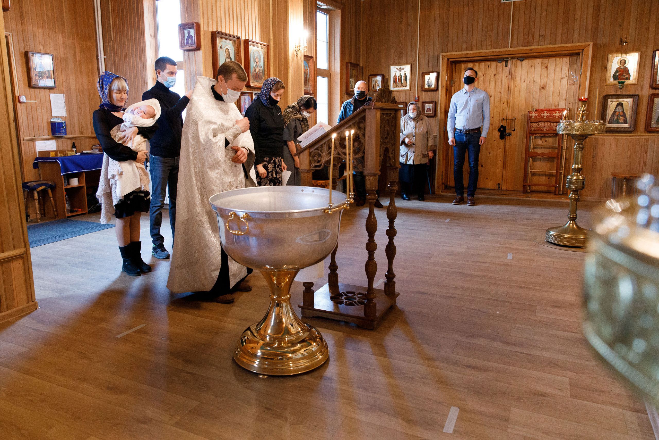 Крещение Льва. Свадебный, семейный и школьный фотограф в Сызрани Максим Баталов