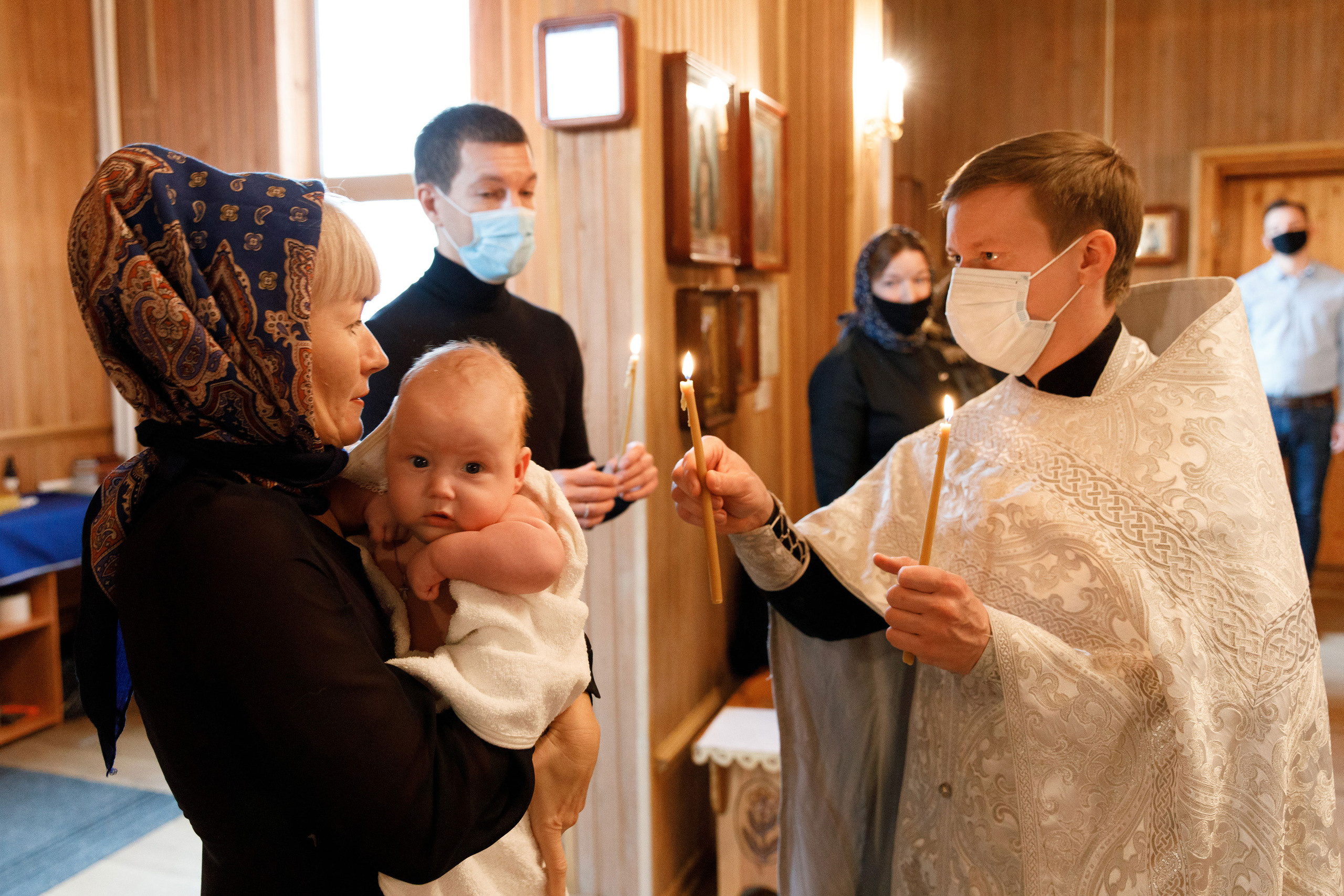 Крещение Льва. Свадебный, семейный и школьный фотограф в Сызрани Максим Баталов