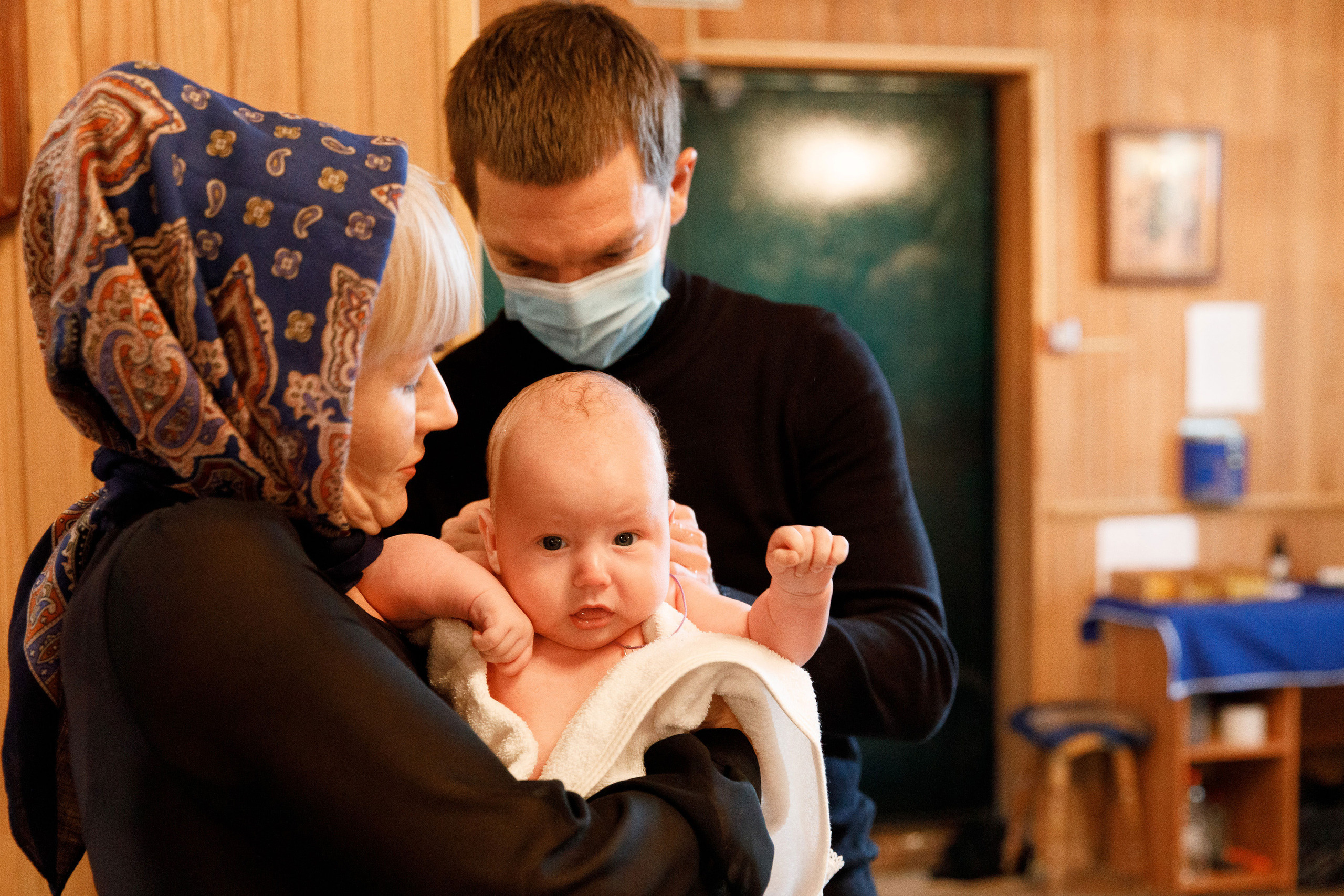 Крещение Льва. Свадебный, семейный и школьный фотограф в Сызрани Максим Баталов