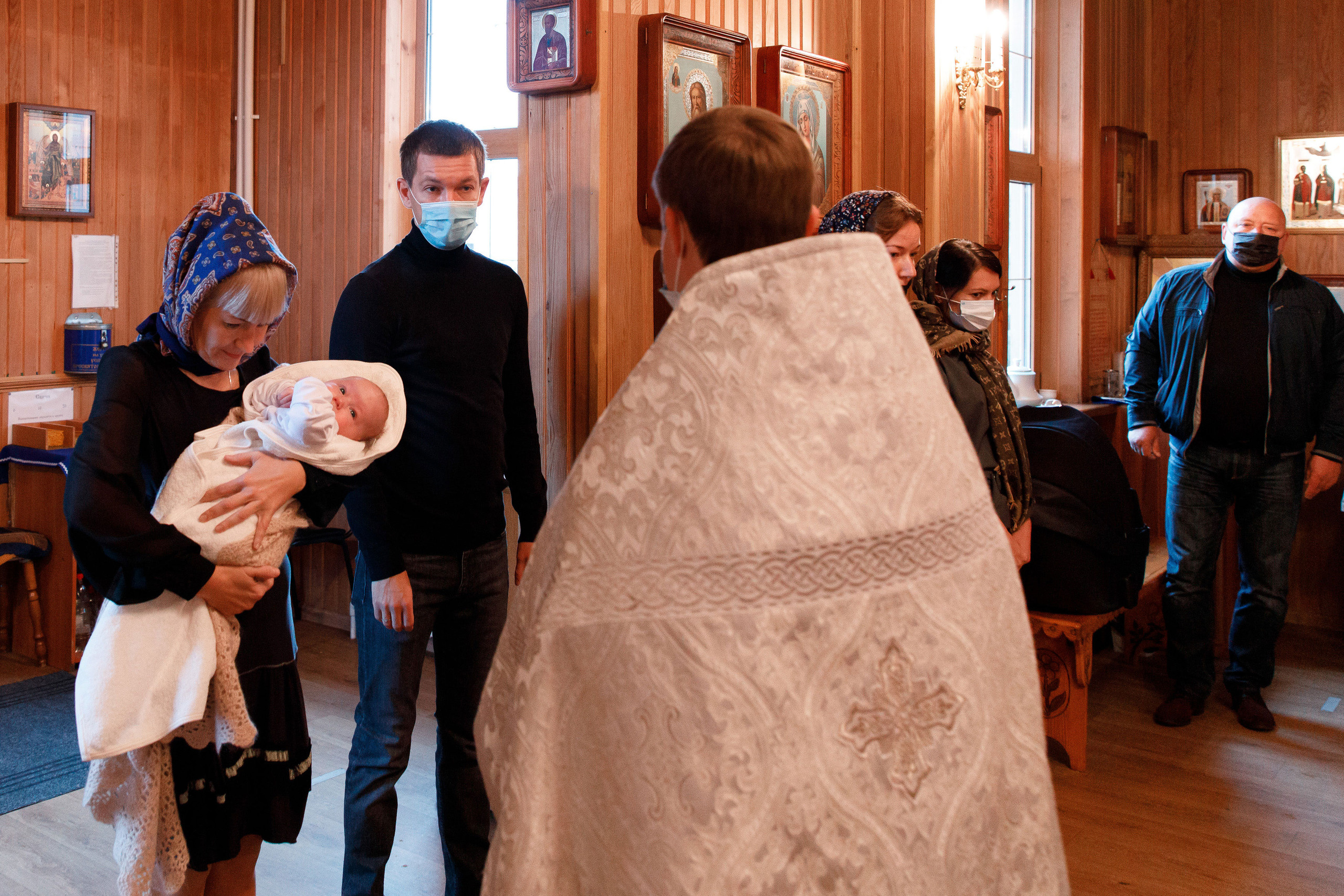 Крещение Льва. Свадебный, семейный и школьный фотограф в Сызрани Максим Баталов