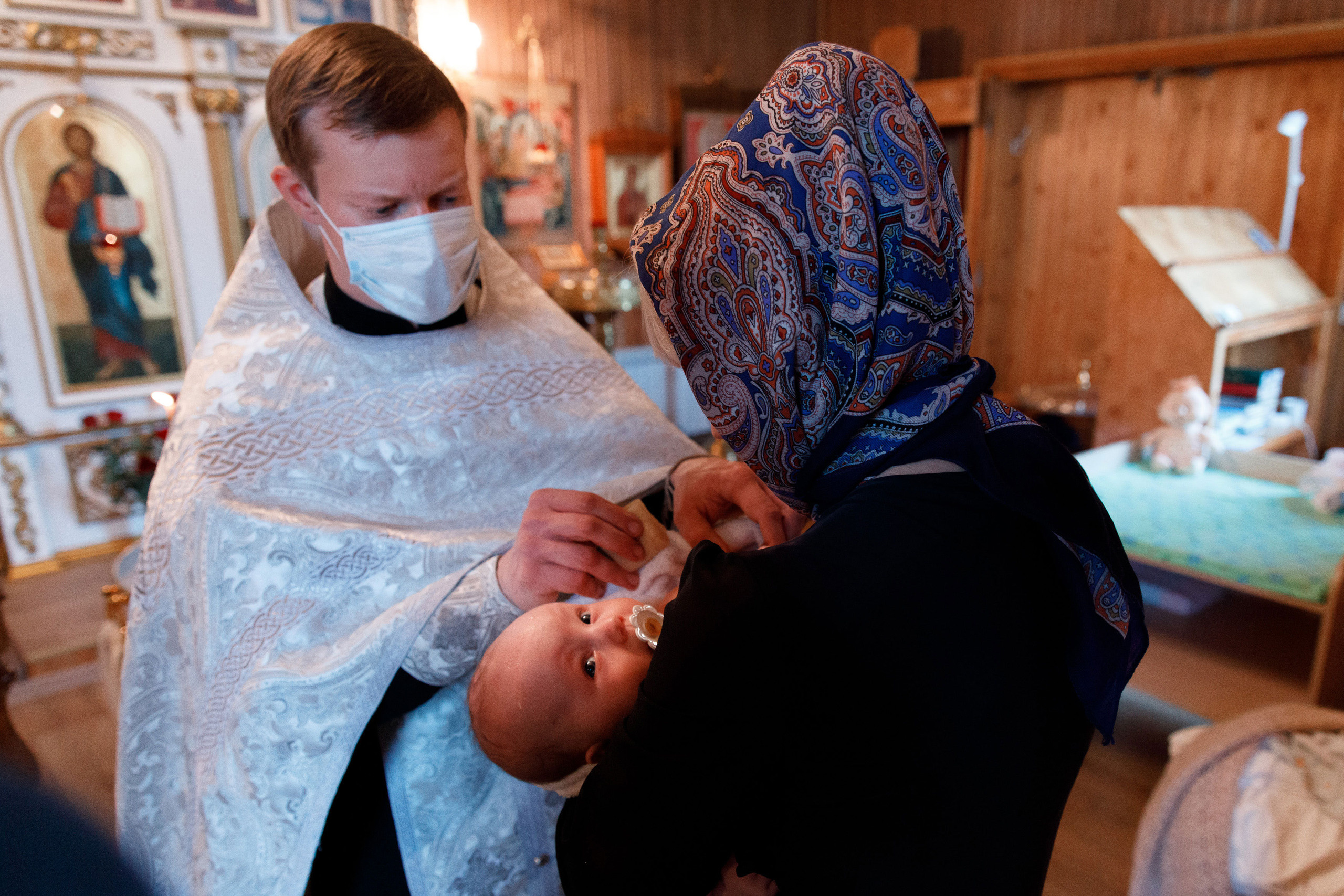Крещение Льва. Свадебный, семейный и школьный фотограф в Сызрани Максим Баталов