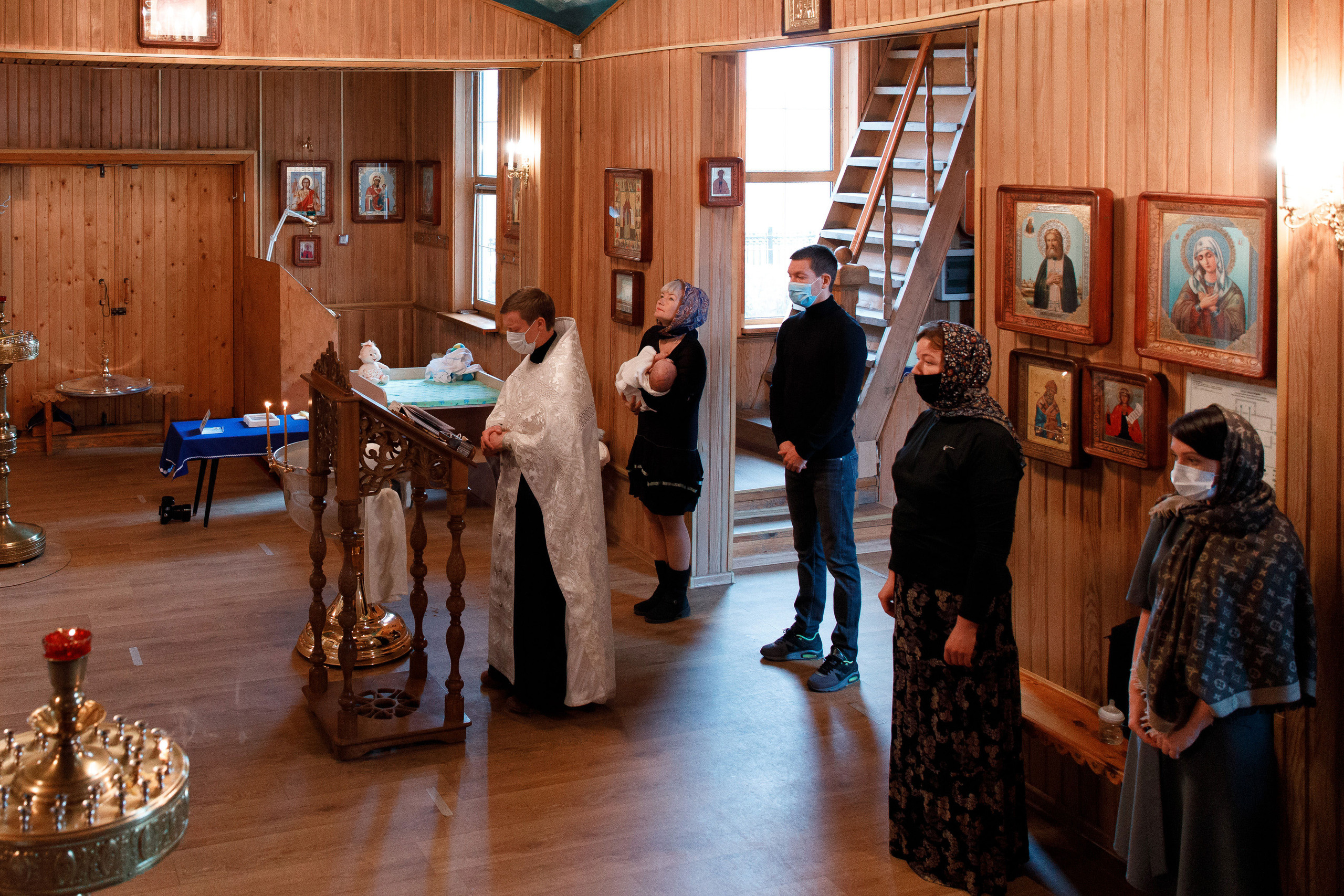 Крещение Льва. Свадебный, семейный и школьный фотограф в Сызрани Максим Баталов