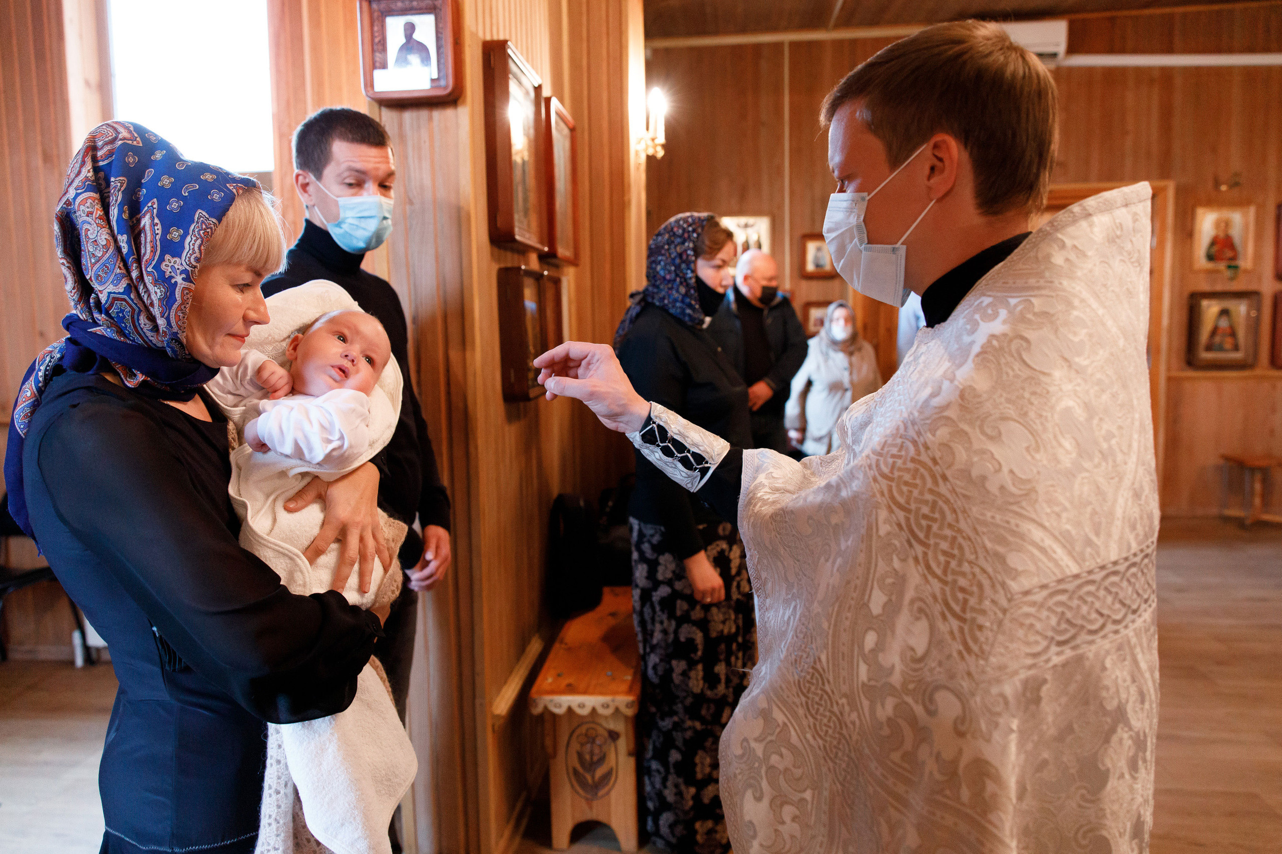 Крещение Льва. Свадебный, семейный и школьный фотограф в Сызрани Максим Баталов