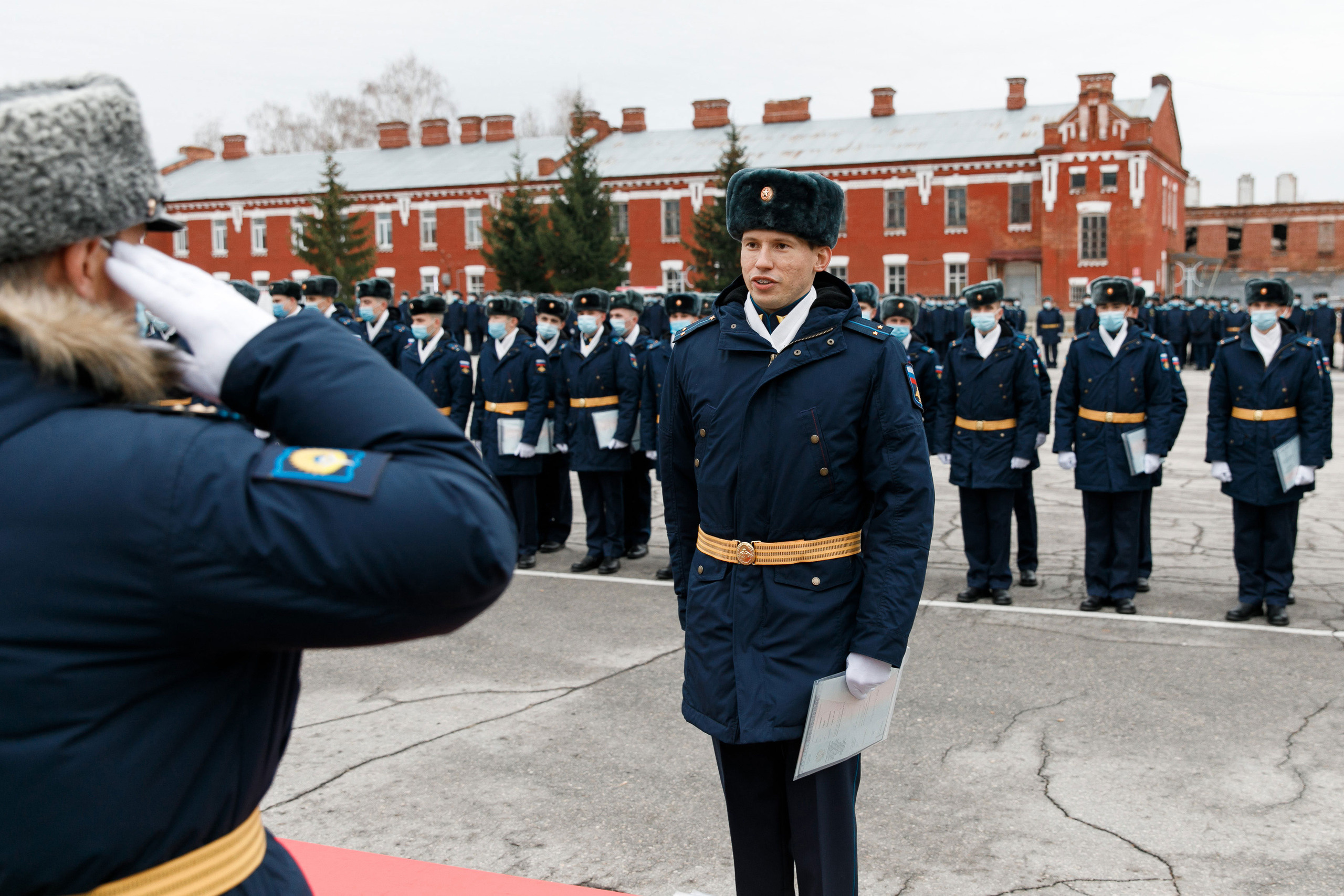 СВВАУЛ Вручение дипломов. Свадебный, семейный и школьный фотограф в Сызрани Максим Баталов