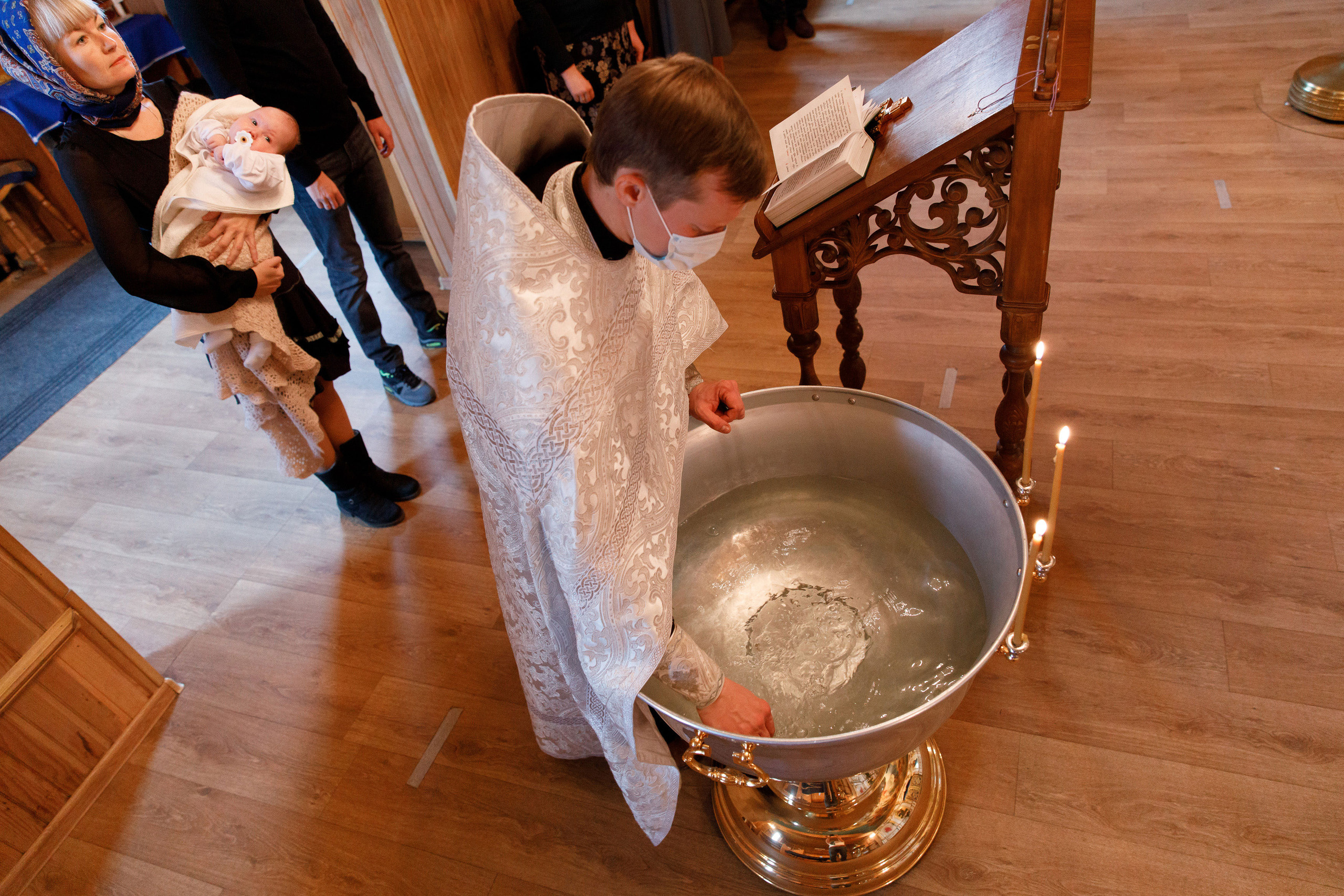 Крещение Льва. Свадебный, семейный и школьный фотограф в Сызрани Максим Баталов