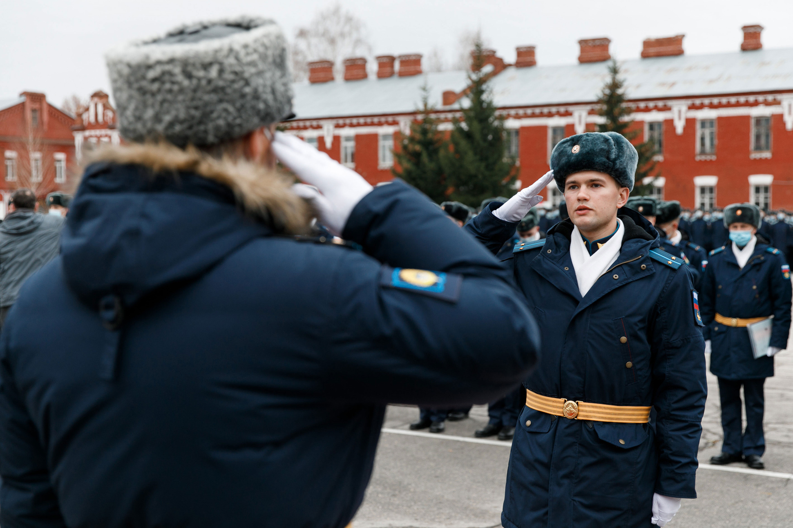 СВВАУЛ Вручение дипломов. Свадебный, семейный и школьный фотограф в Сызрани Максим Баталов