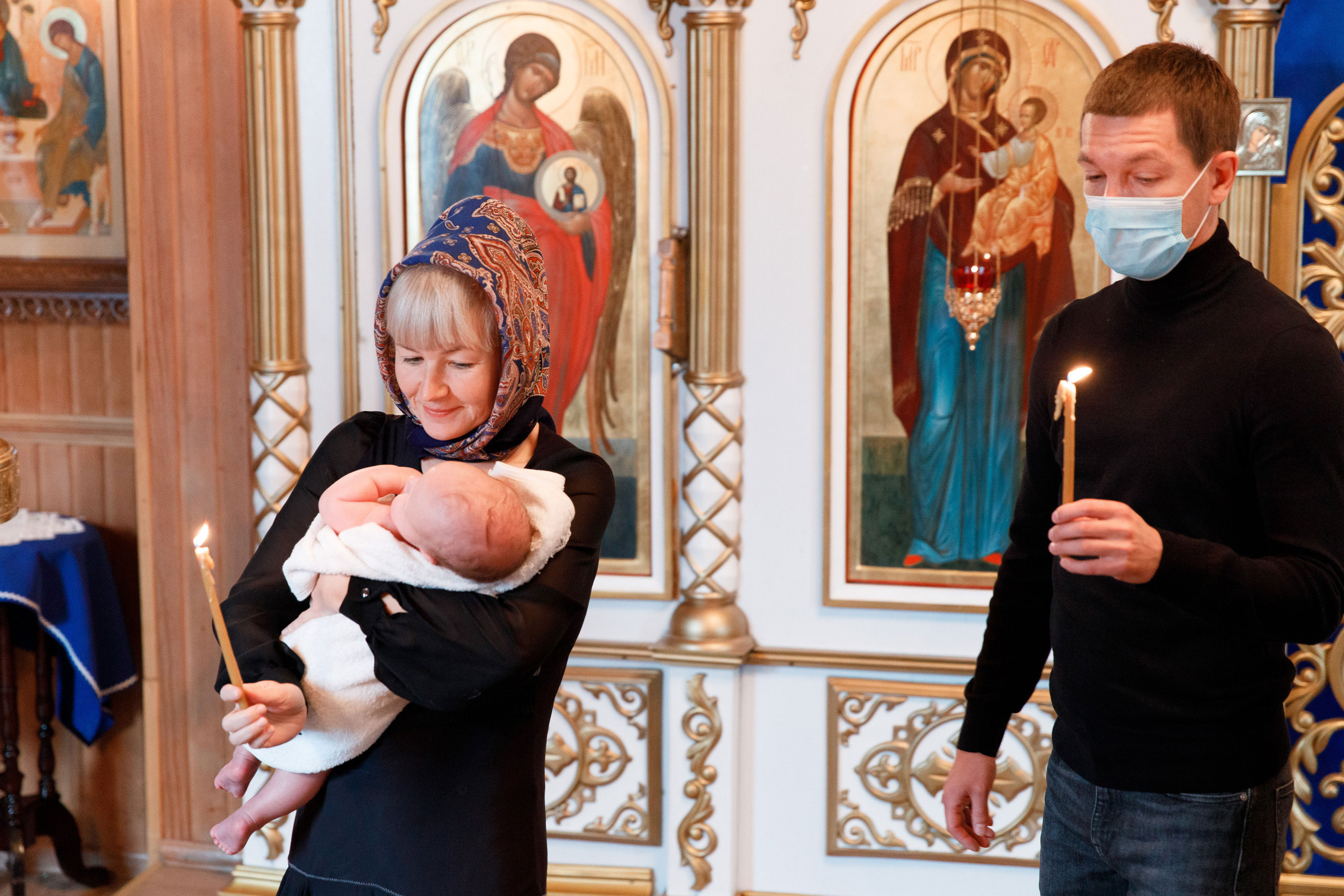 Крещение Льва. Свадебный, семейный и школьный фотограф в Сызрани Максим Баталов