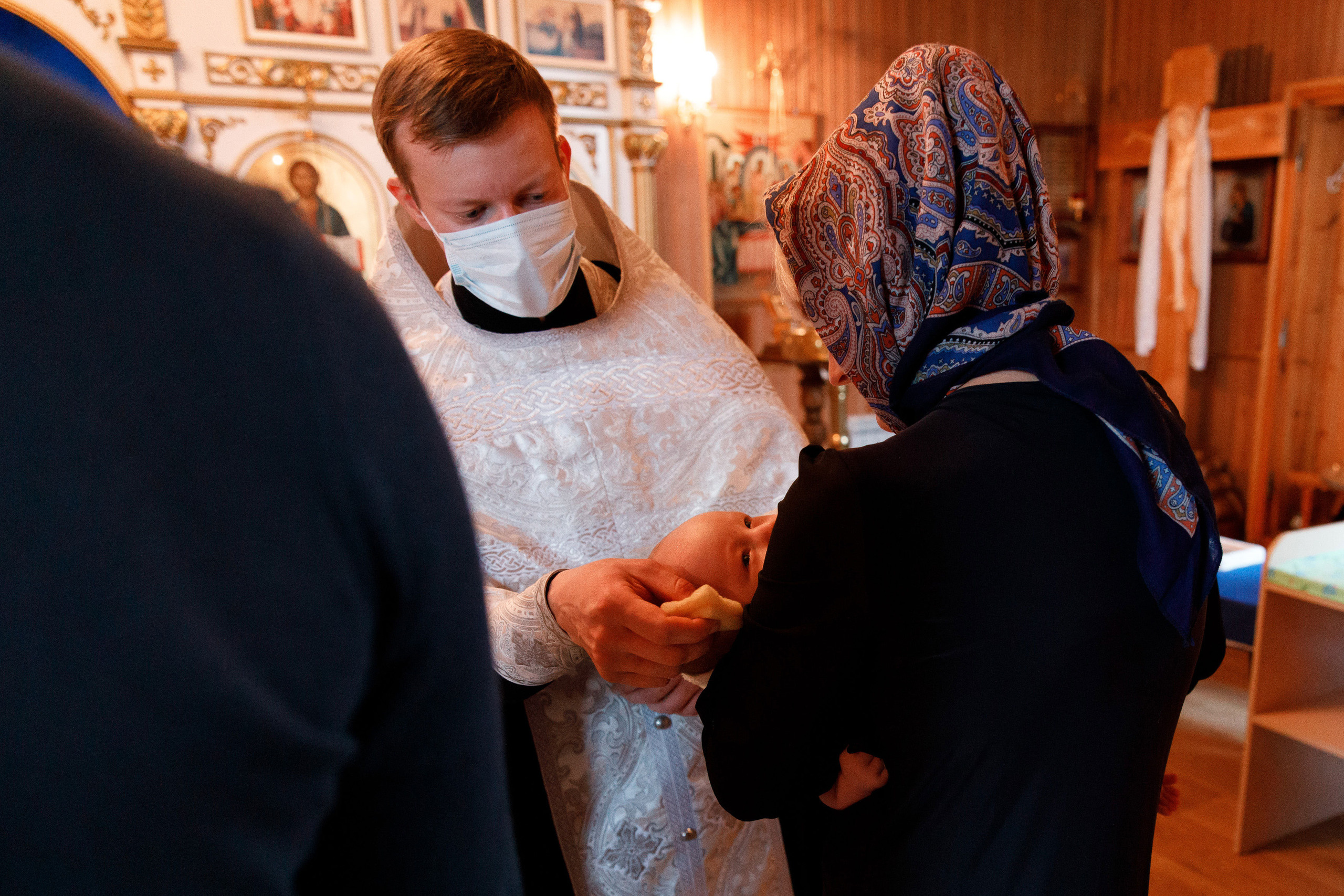 Крещение Льва. Свадебный, семейный и школьный фотограф в Сызрани Максим Баталов