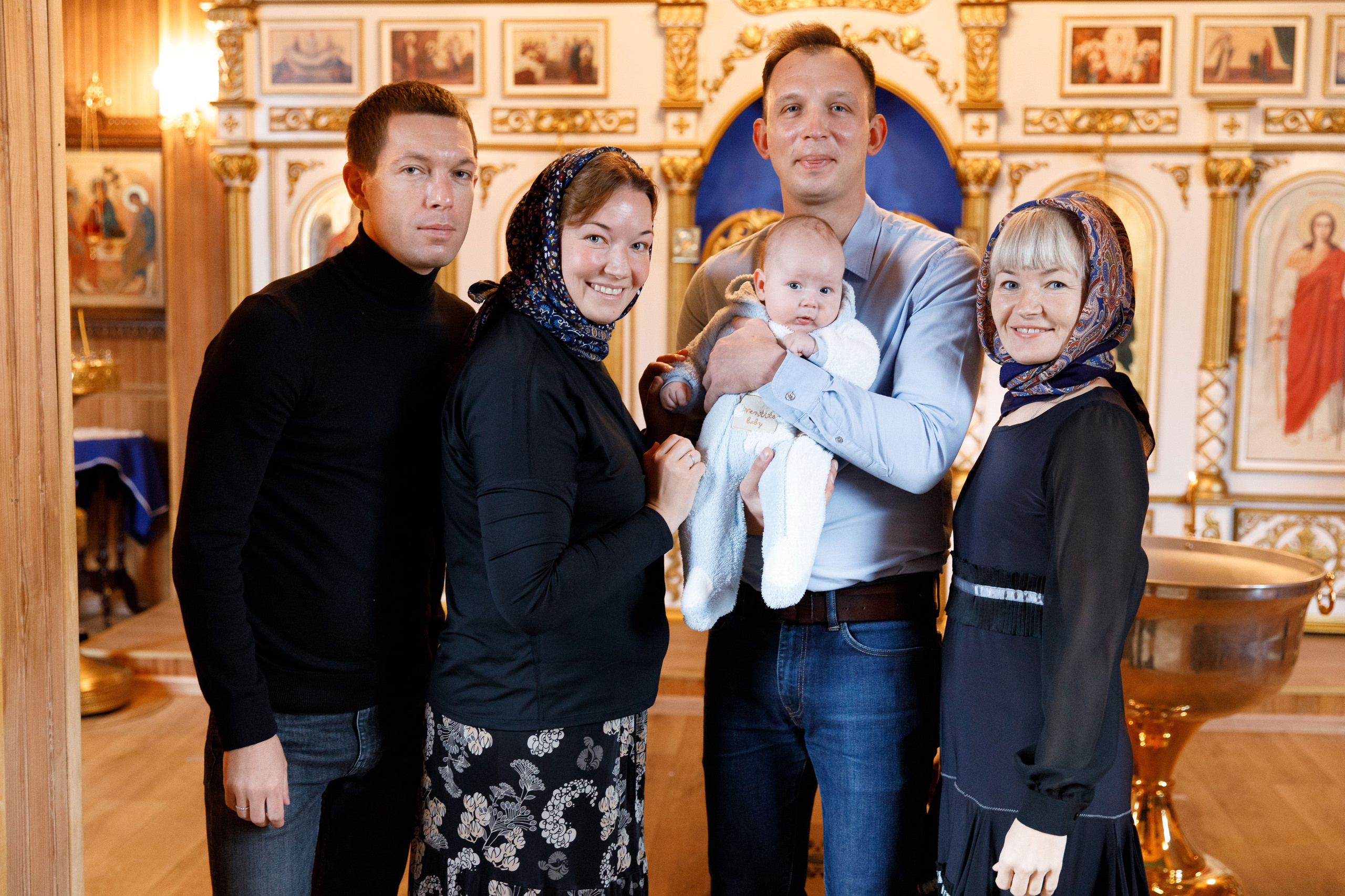 Крещение Льва. Свадебный, семейный и школьный фотограф в Сызрани Максим Баталов