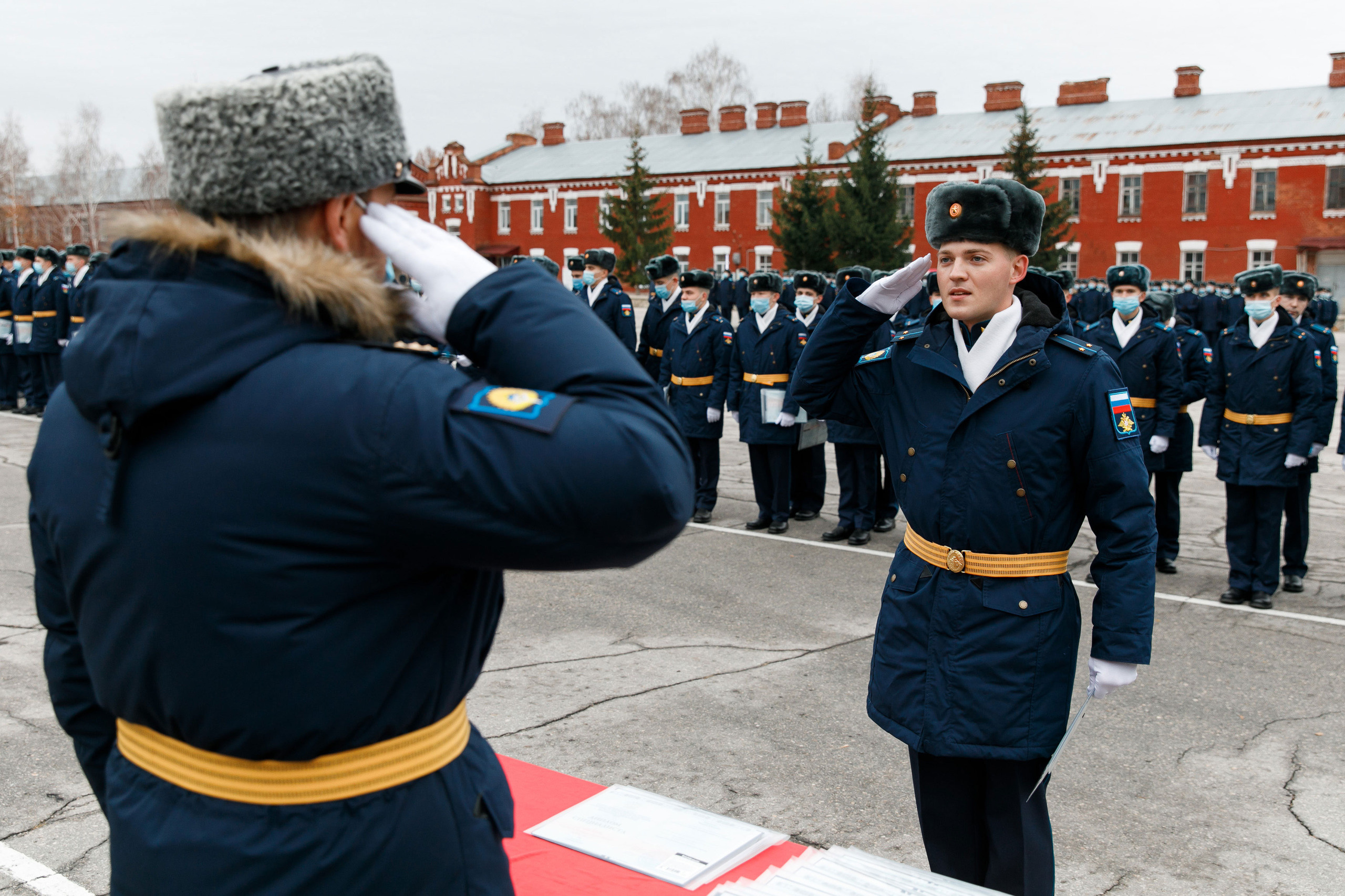 СВВАУЛ Вручение дипломов. Свадебный, семейный и школьный фотограф в Сызрани Максим Баталов