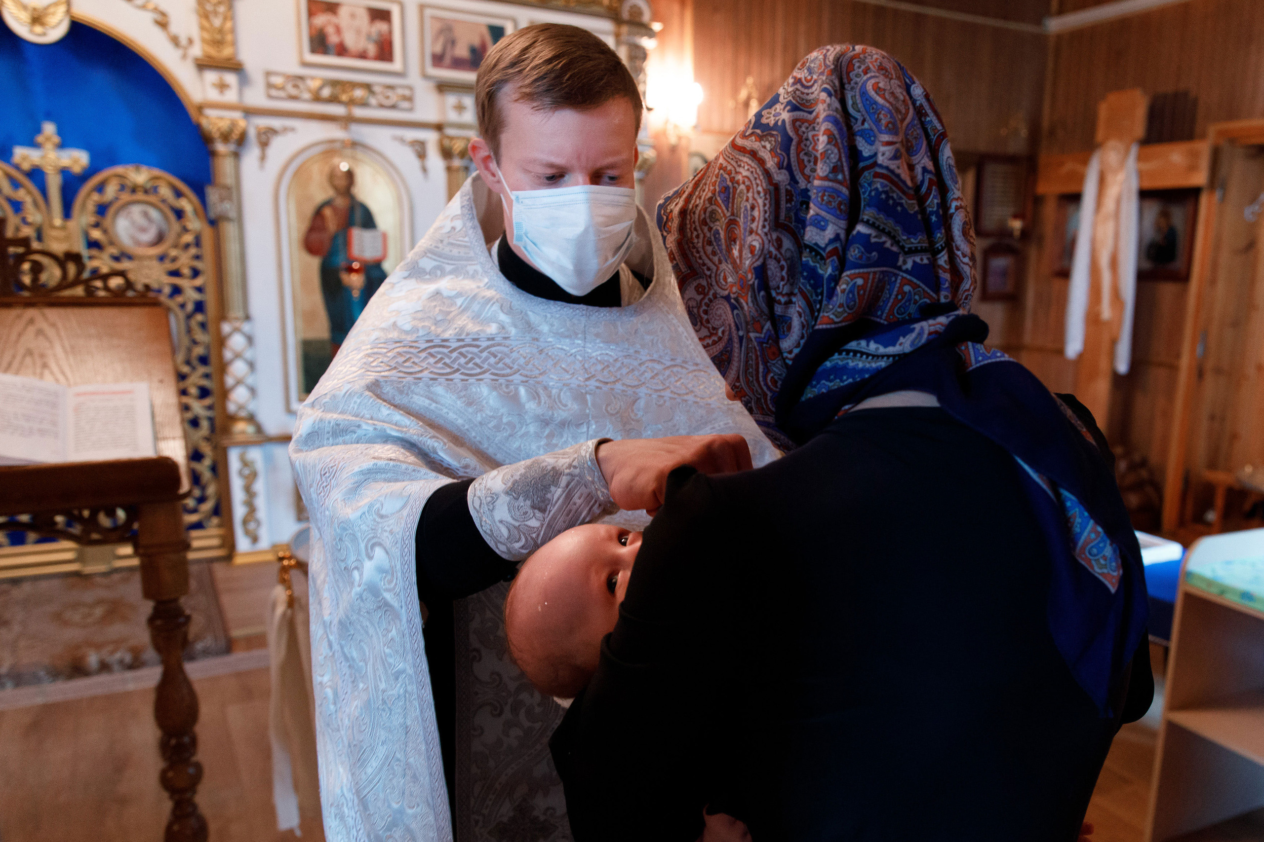 Крещение Льва. Свадебный, семейный и школьный фотограф в Сызрани Максим Баталов