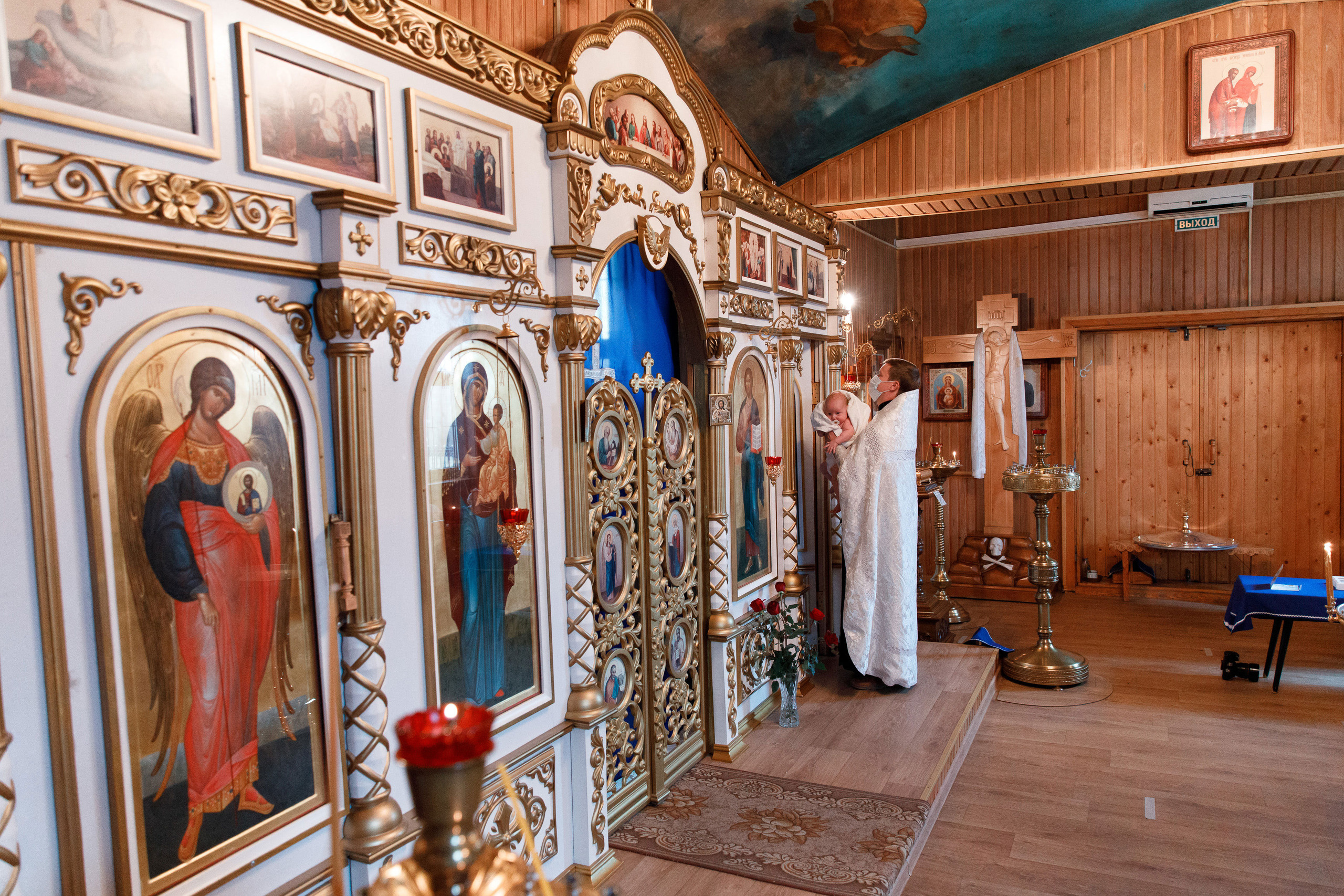 Крещение Льва. Свадебный, семейный и школьный фотограф в Сызрани Максим Баталов