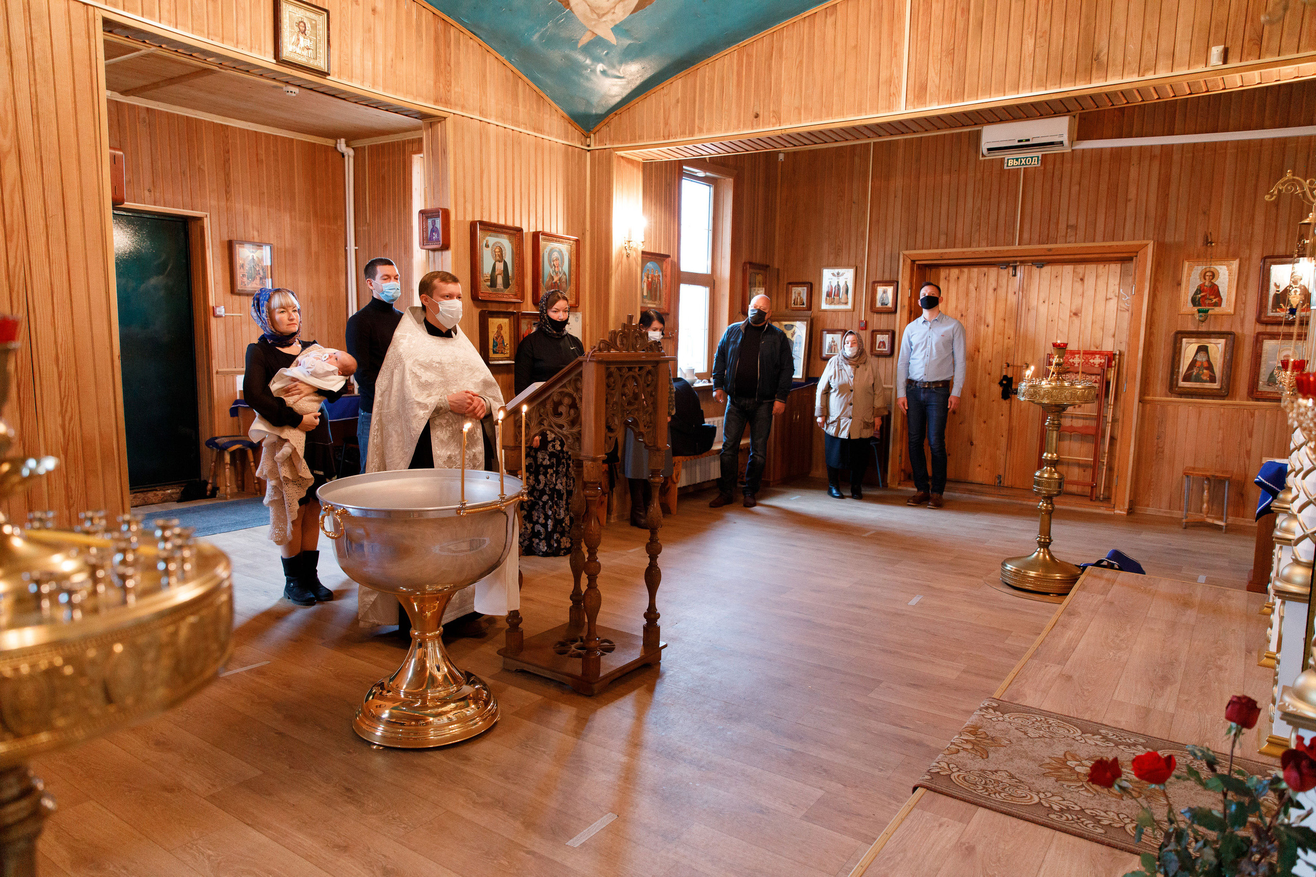Крещение Льва. Свадебный, семейный и школьный фотограф в Сызрани Максим Баталов