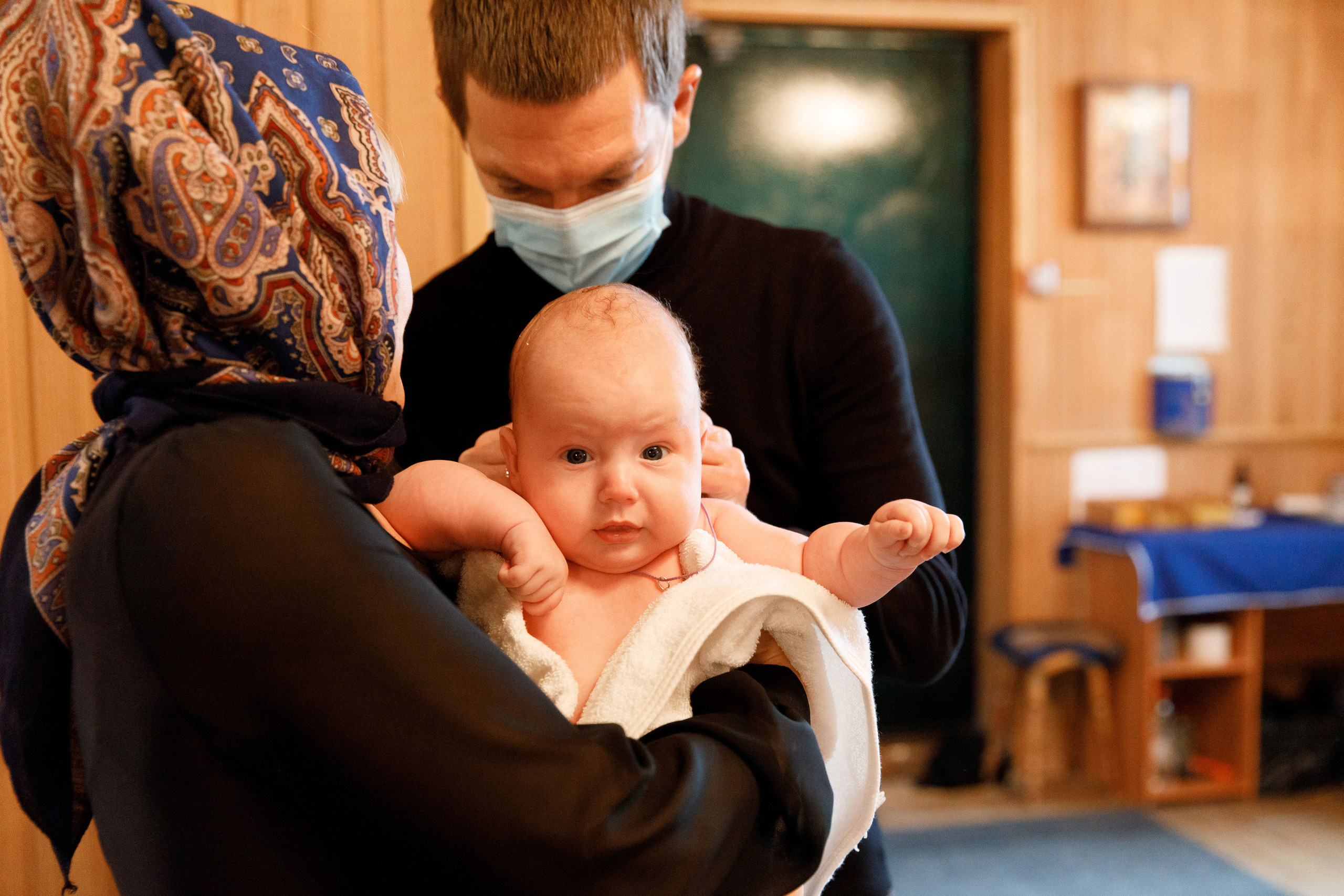 Крещение Льва. Свадебный, семейный и школьный фотограф в Сызрани Максим Баталов