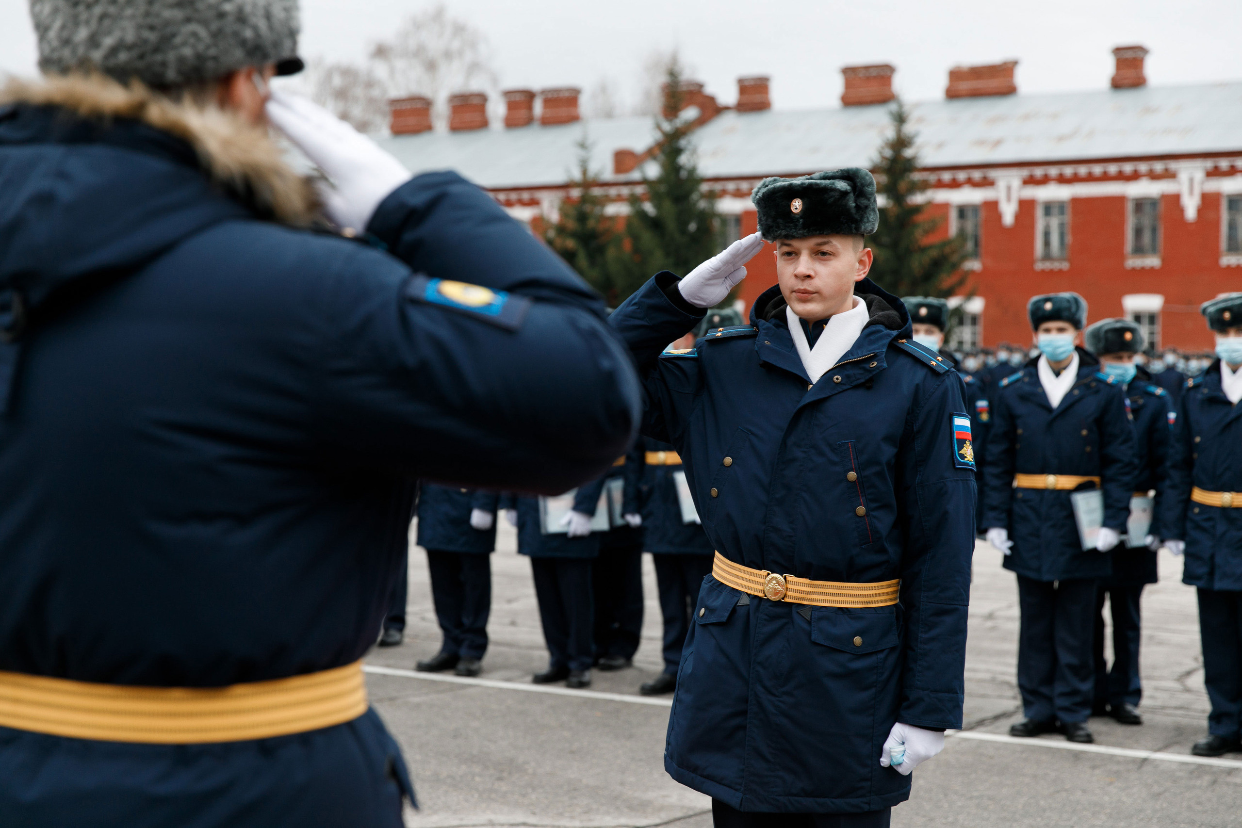 СВВАУЛ Вручение дипломов. Свадебный, семейный и школьный фотограф в Сызрани Максим Баталов