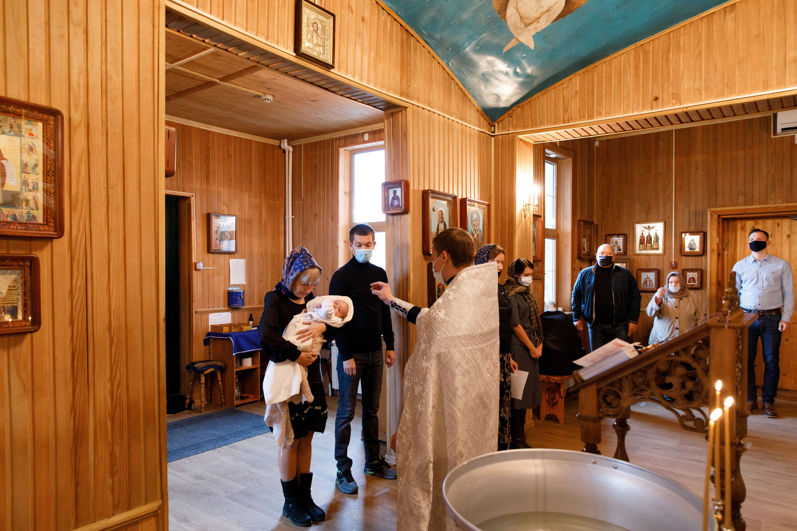 Крещение Льва. Свадебный, семейный и школьный фотограф в Сызрани Максим Баталов