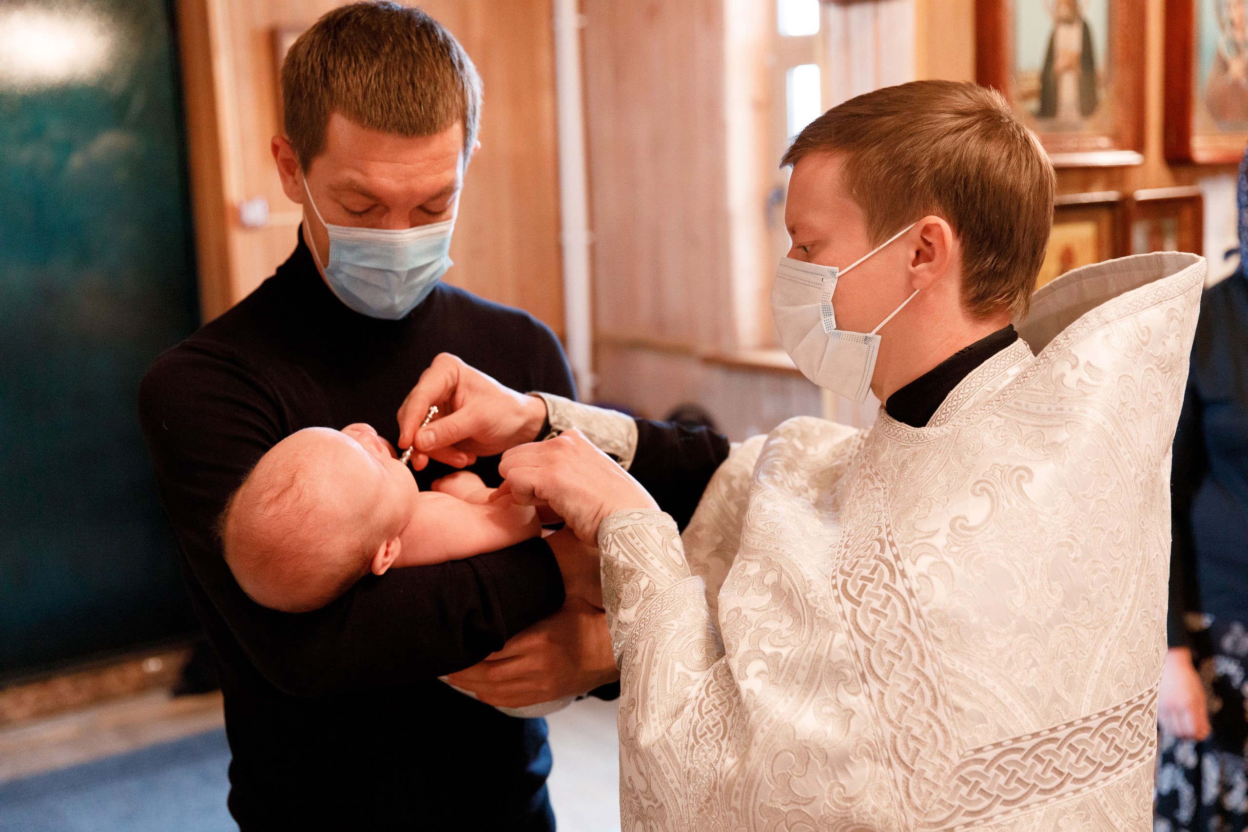 Крещение Льва. Свадебный, семейный и школьный фотограф в Сызрани Максим Баталов