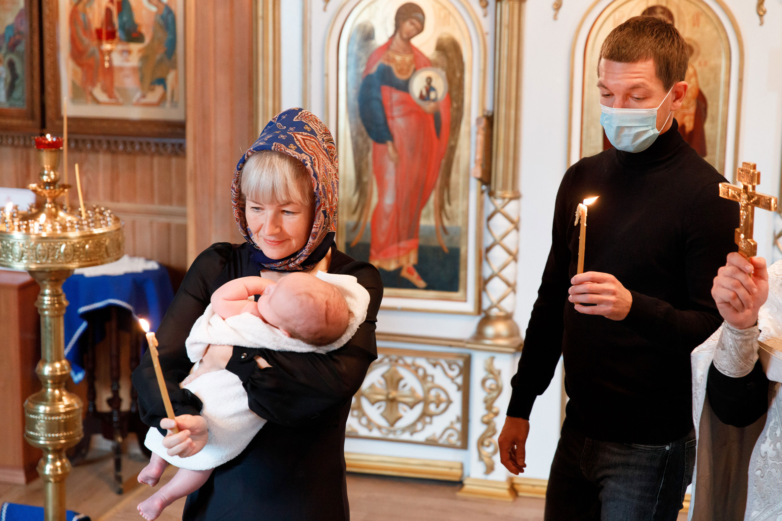 Крещение Льва. Свадебный, семейный и школьный фотограф в Сызрани Максим Баталов
