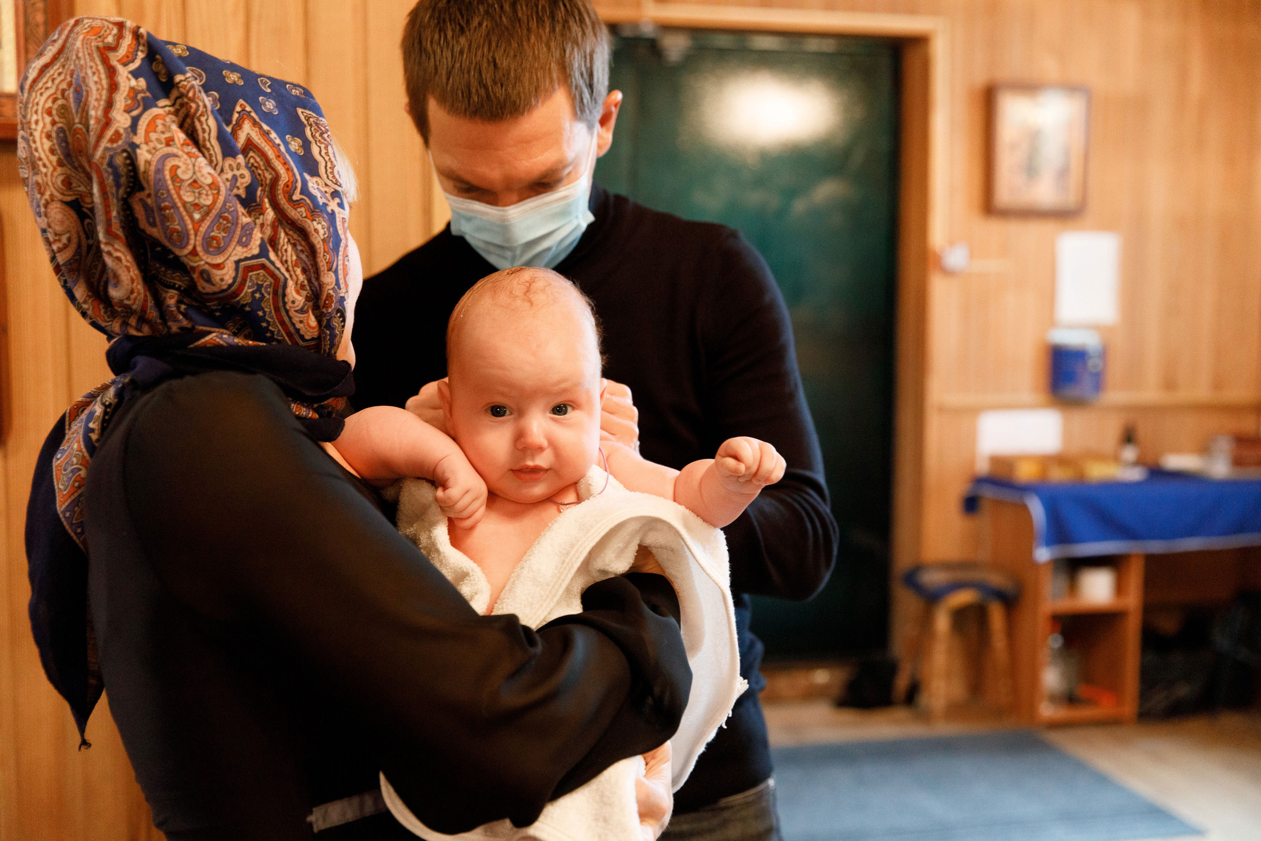 Крещение Льва. Свадебный, семейный и школьный фотограф в Сызрани Максим Баталов