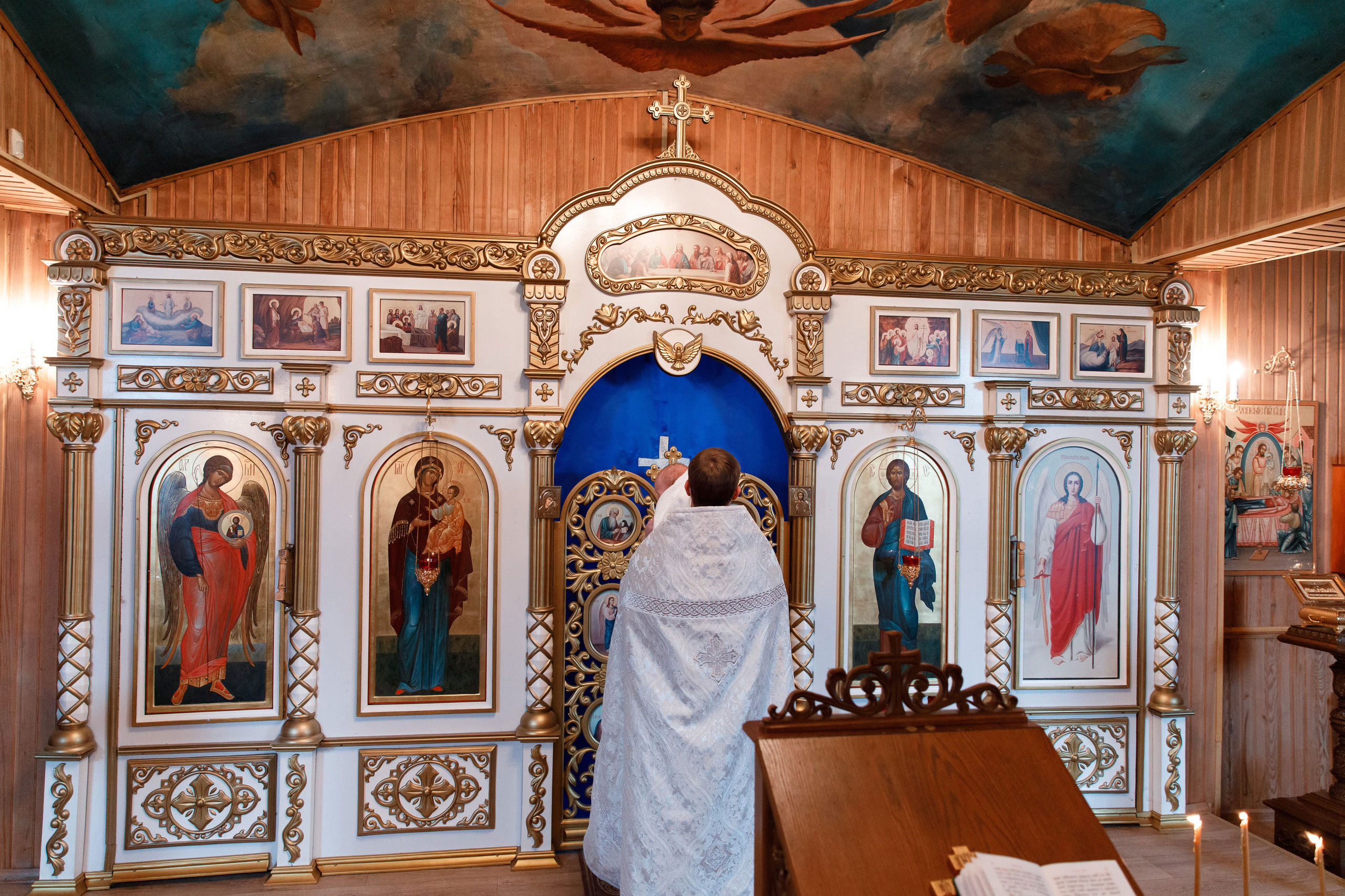 Крещение Льва. Свадебный, семейный и школьный фотограф в Сызрани Максим Баталов