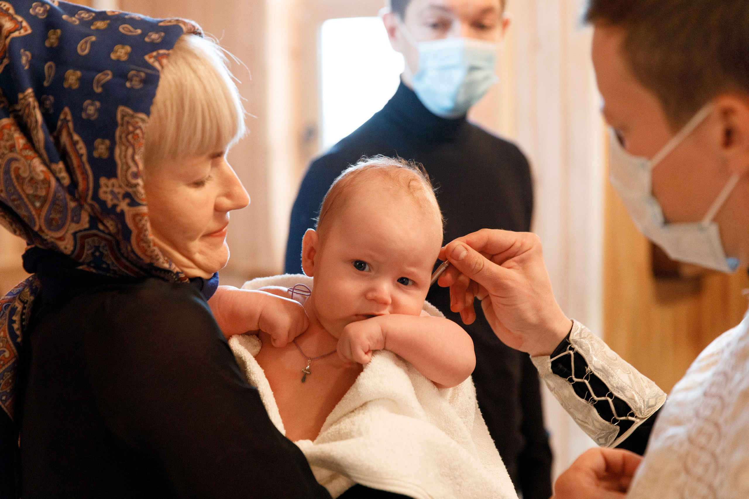 Крещение Льва. Свадебный, семейный и школьный фотограф в Сызрани Максим Баталов