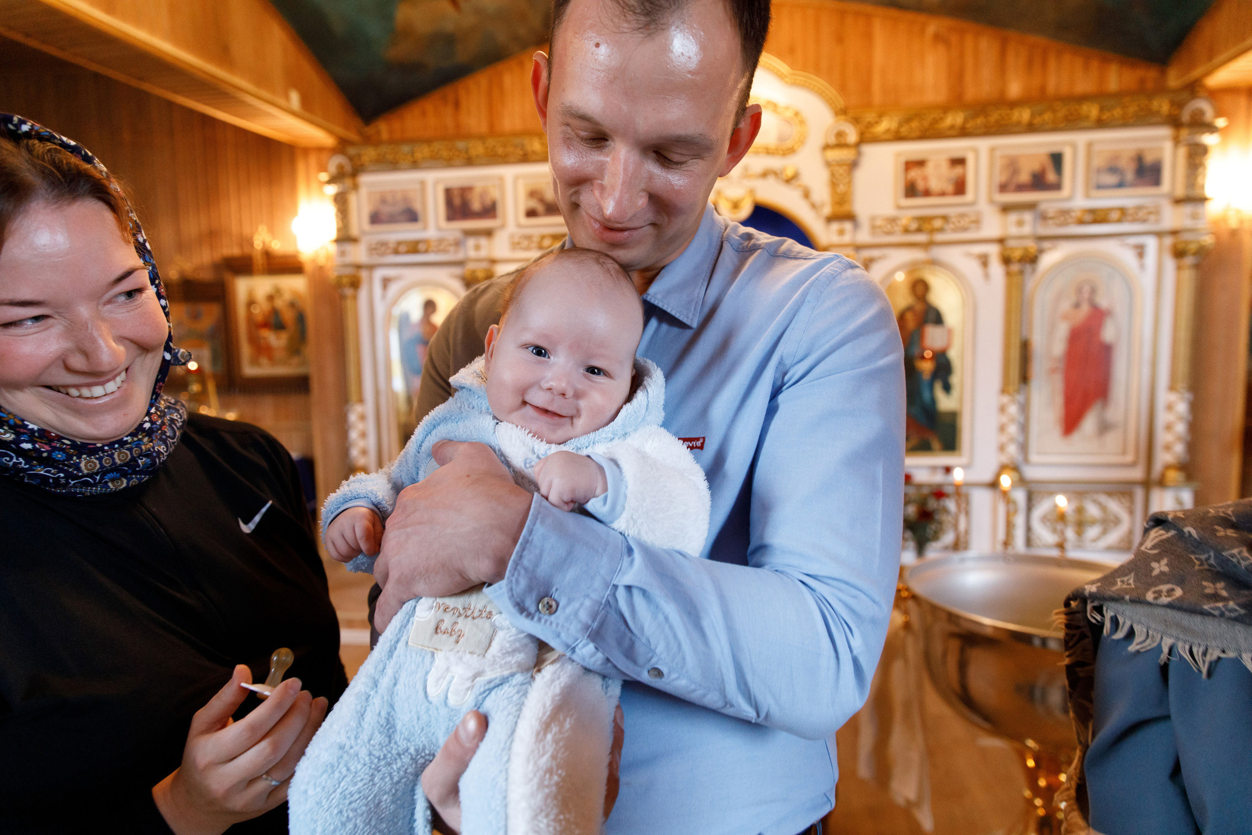 Крещение Льва. Свадебный, семейный и школьный фотограф в Сызрани Максим Баталов