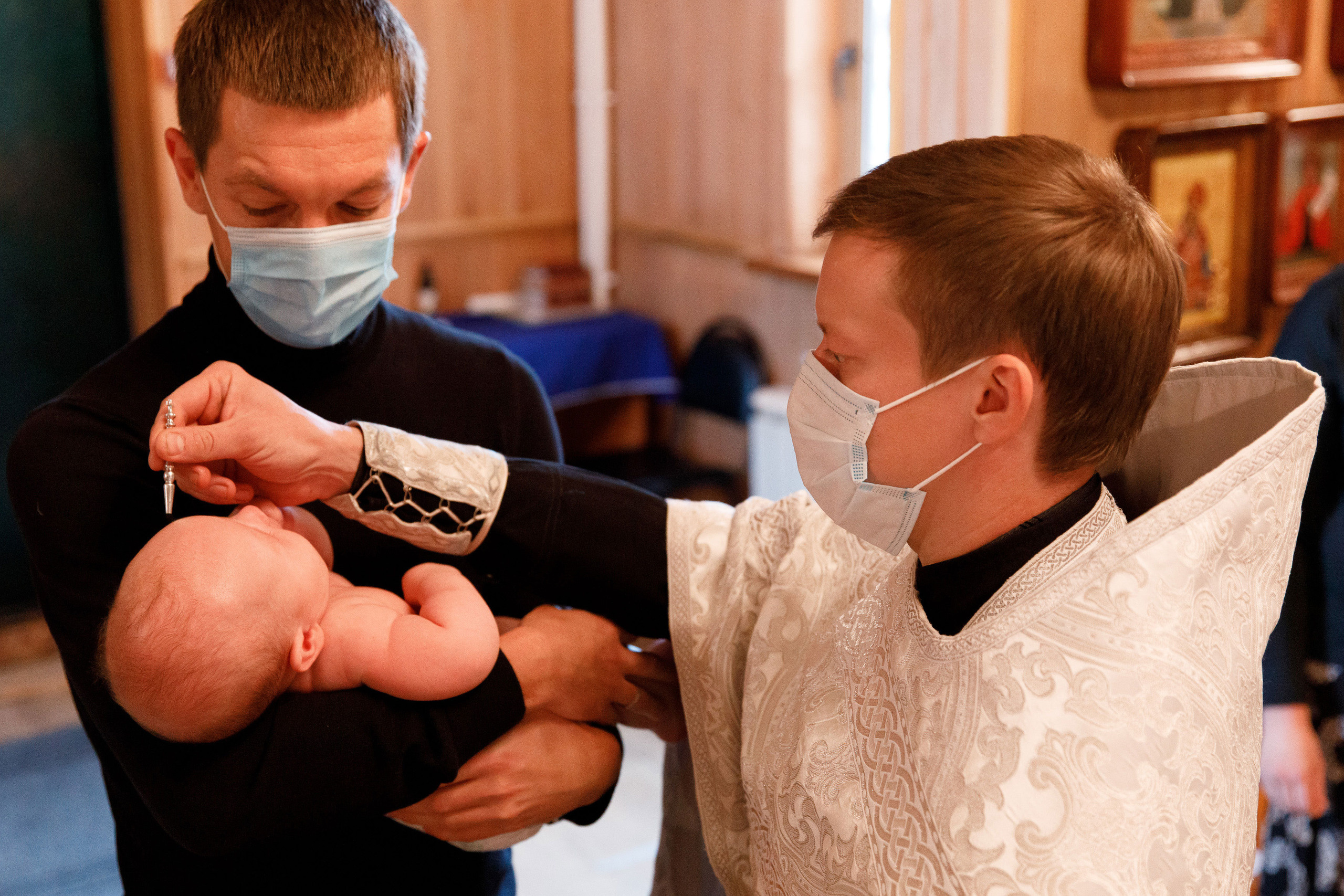 Крещение Льва. Свадебный, семейный и школьный фотограф в Сызрани Максим Баталов