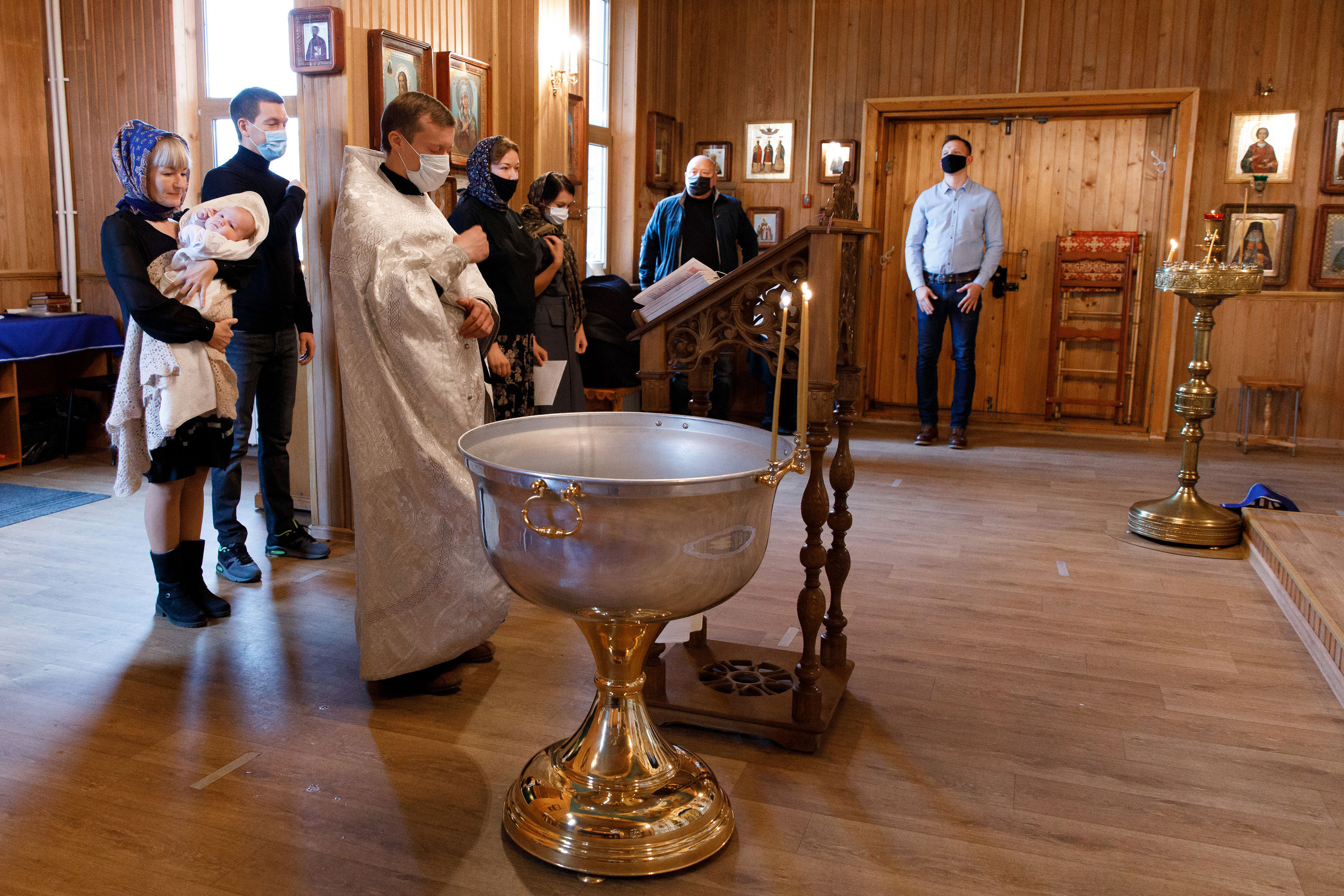 Крещение Льва. Свадебный, семейный и школьный фотограф в Сызрани Максим Баталов