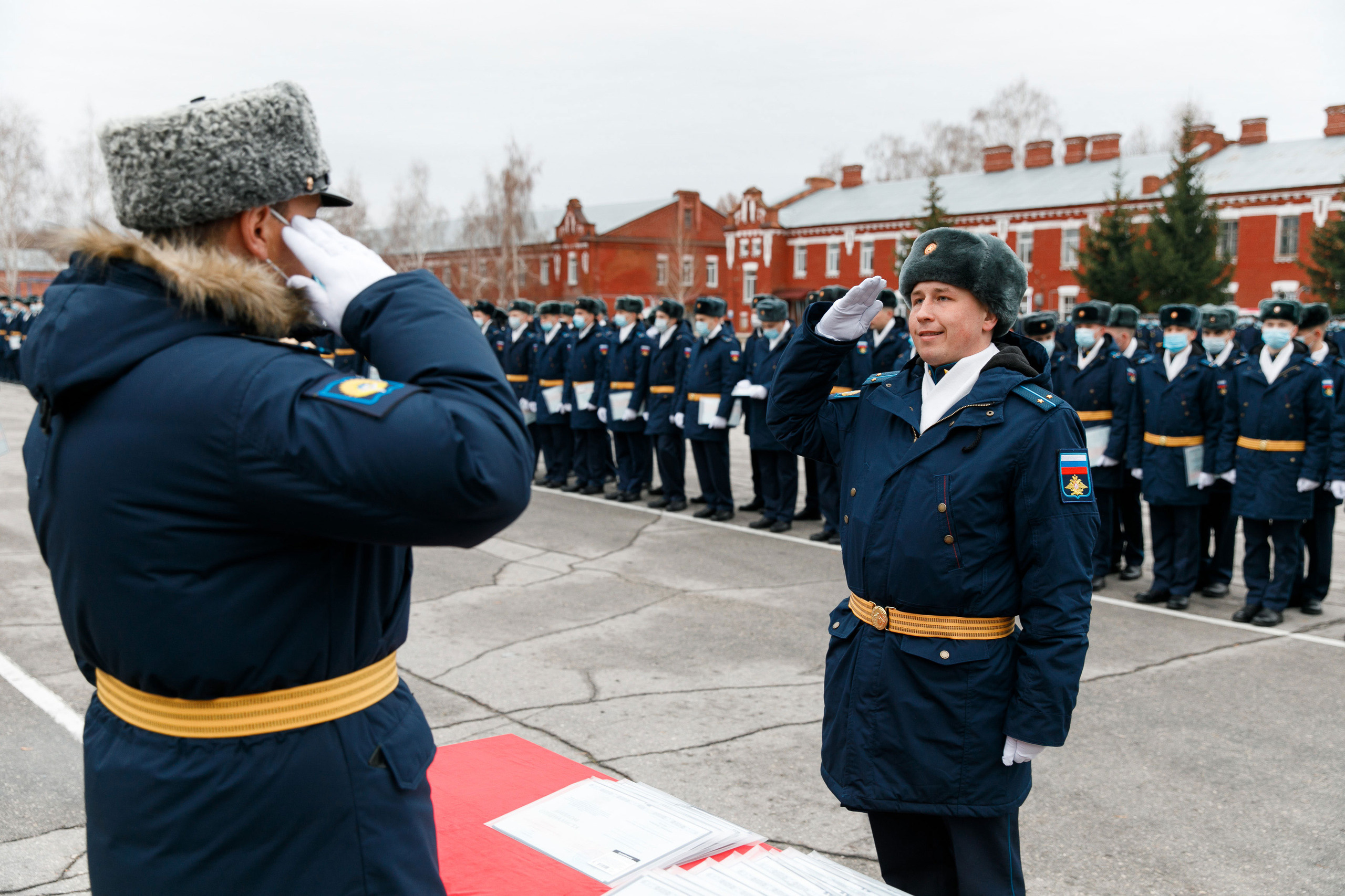 СВВАУЛ Вручение дипломов. Свадебный, семейный и школьный фотограф в Сызрани Максим Баталов