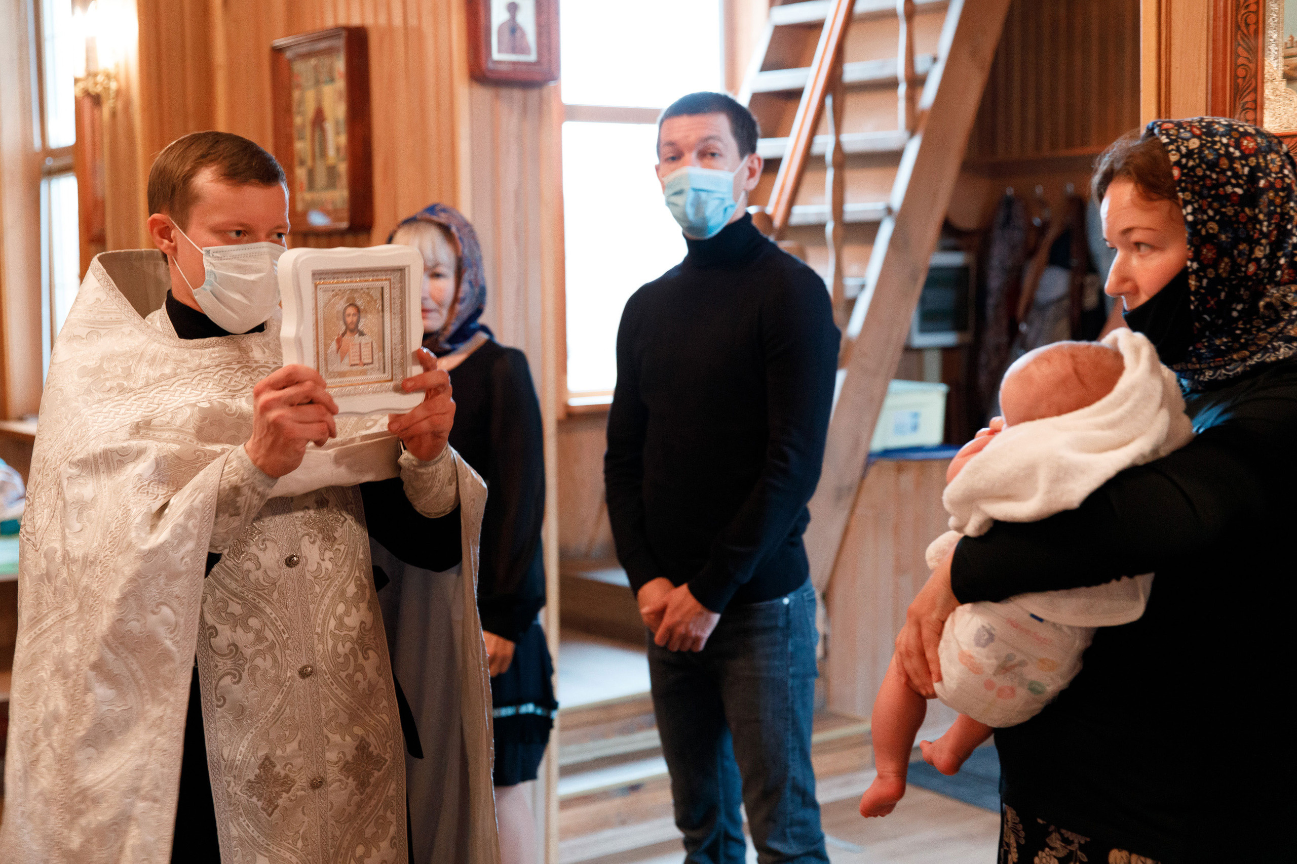 Крещение Льва. Свадебный, семейный и школьный фотограф в Сызрани Максим Баталов