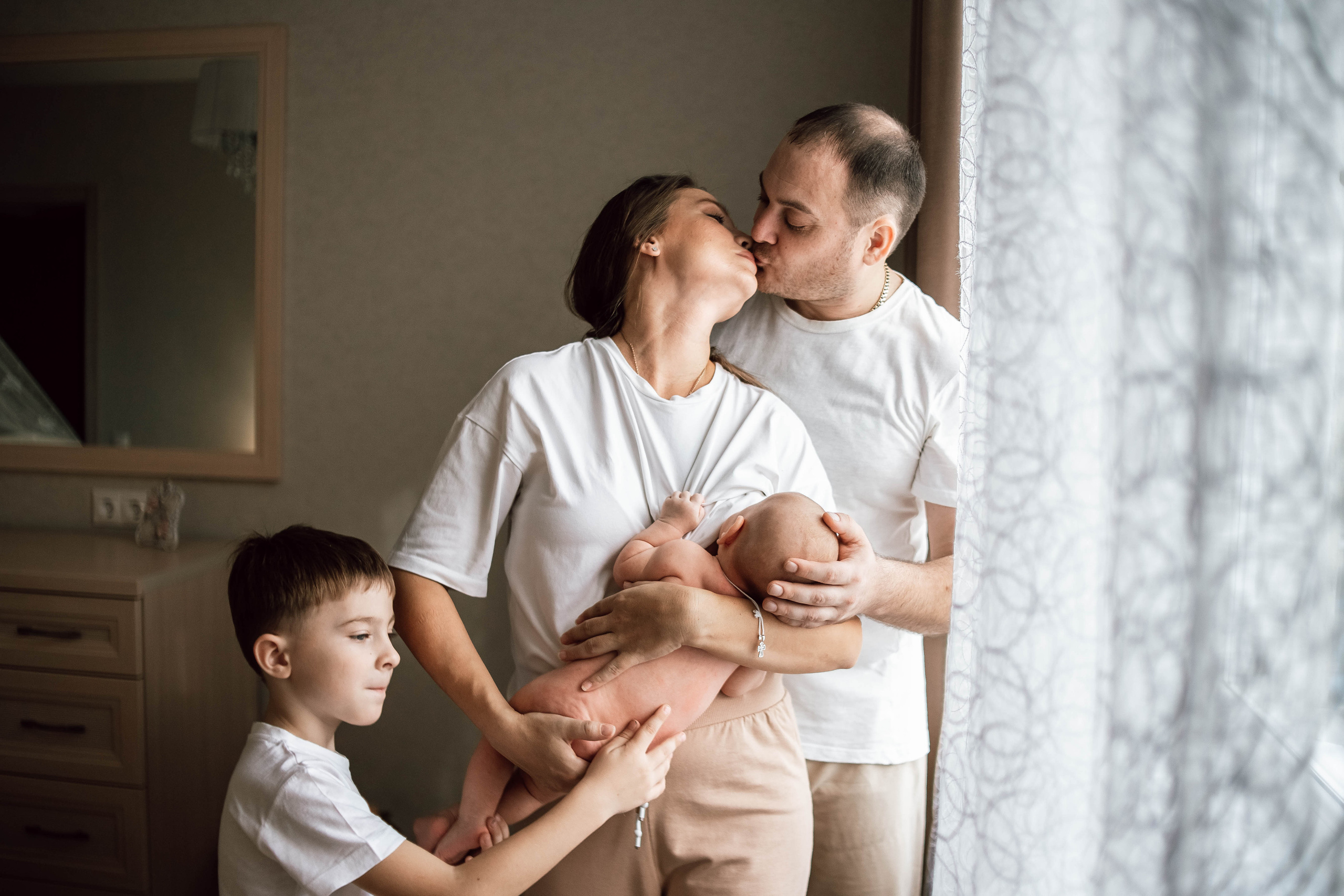 Настя, Саша, Кирилл и Лука. Семейный и детский фотограф в Нижнем Новгороде Наумова Лидия